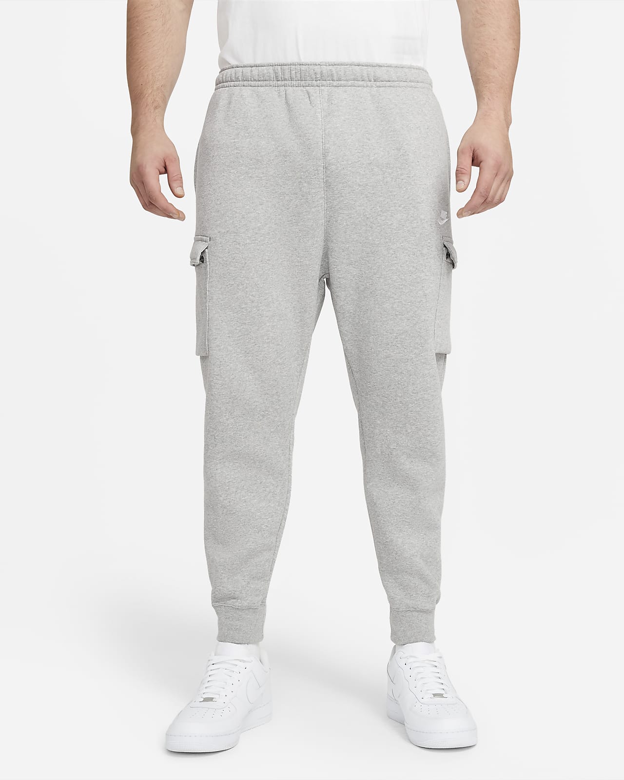 Nike Club Cargo sweatpants in khaki