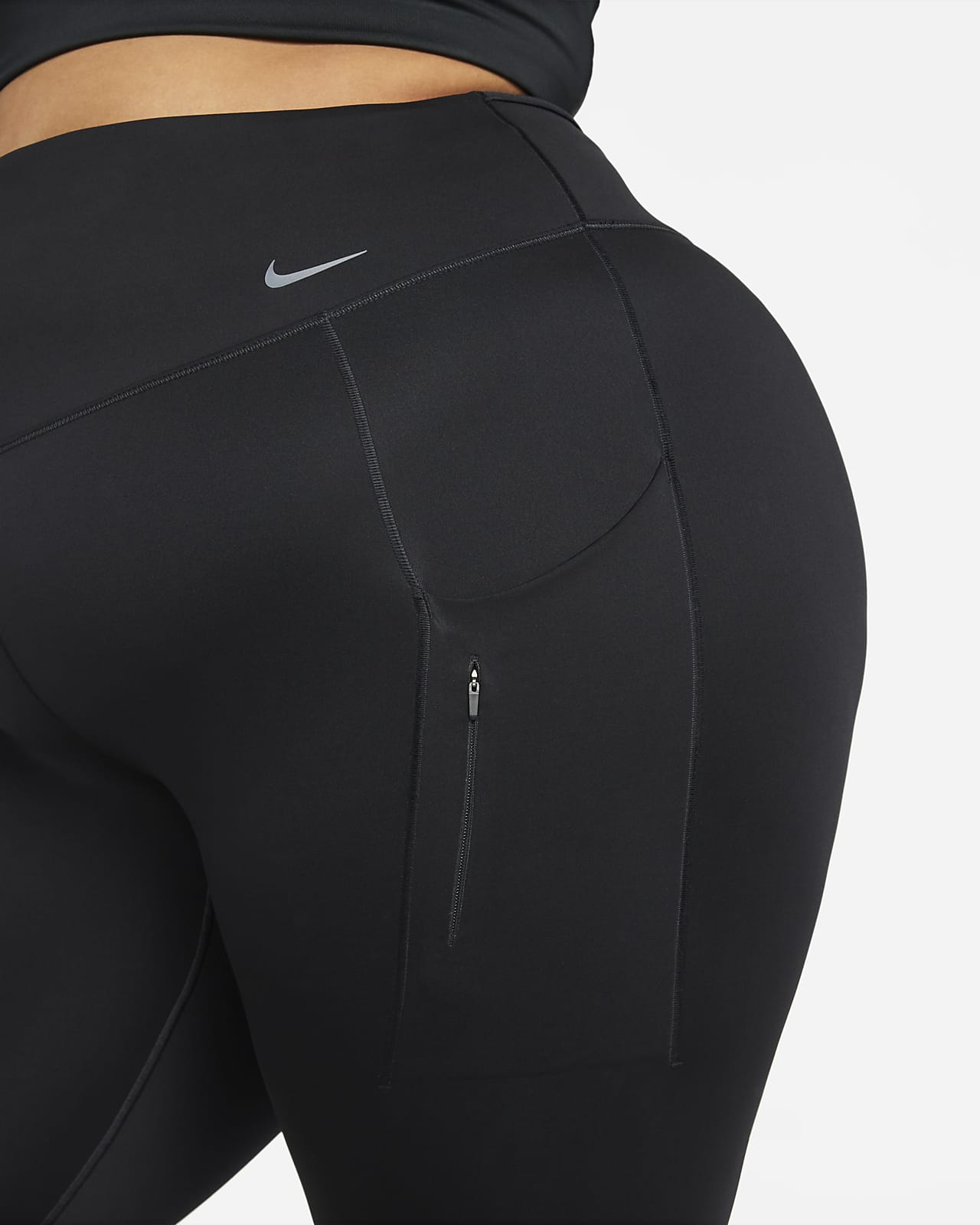 Nike Go Women's Firm-Support High-Waisted 7/8 Leggings with Pockets (Plus  Size). Nike MY