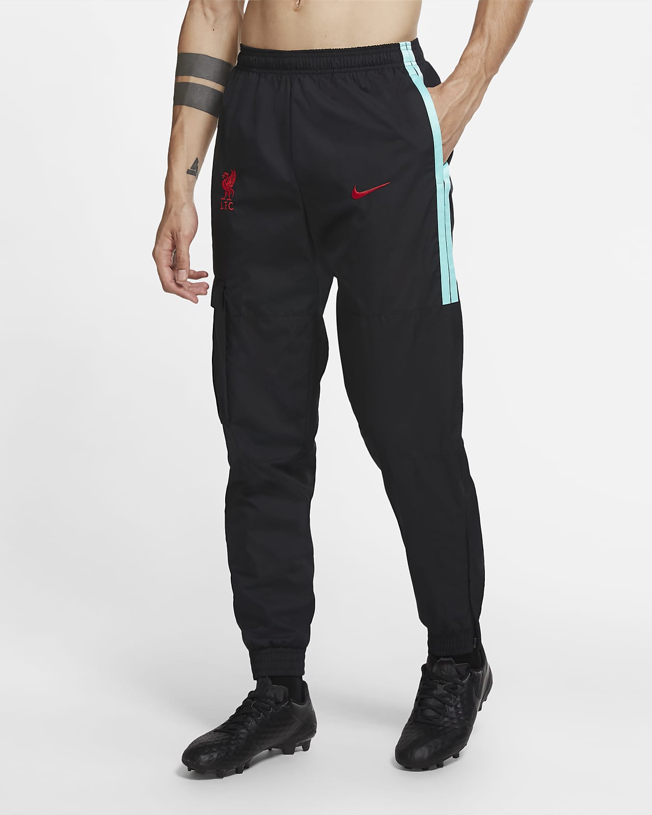 Pantalones de entrenamiento de tejido Woven para hombre Liverpool FC. Nike .com