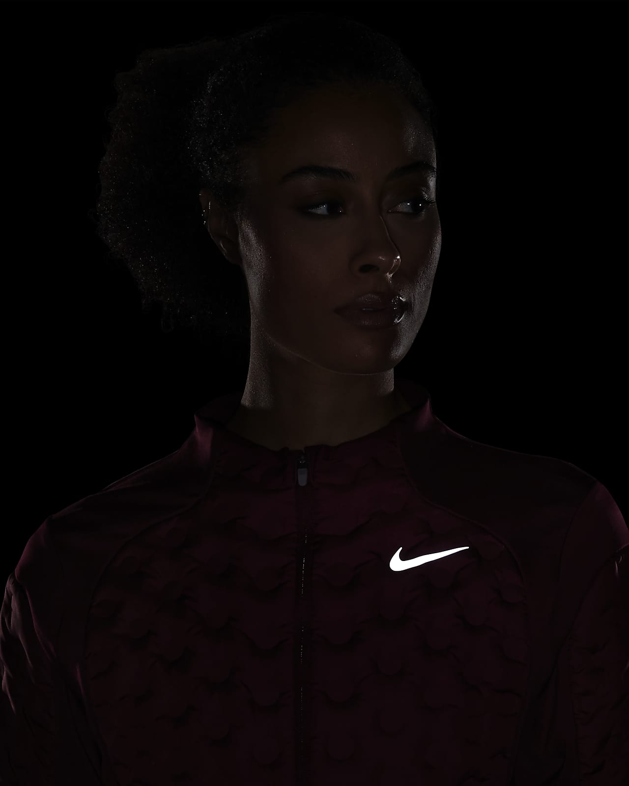 nike aeroloft women's running jacket