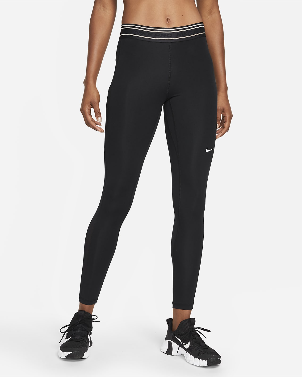 Prædike I udlandet hvede Nike Pro Dri-FIT Women's Mid-Rise Pocket Leggings. Nike.com