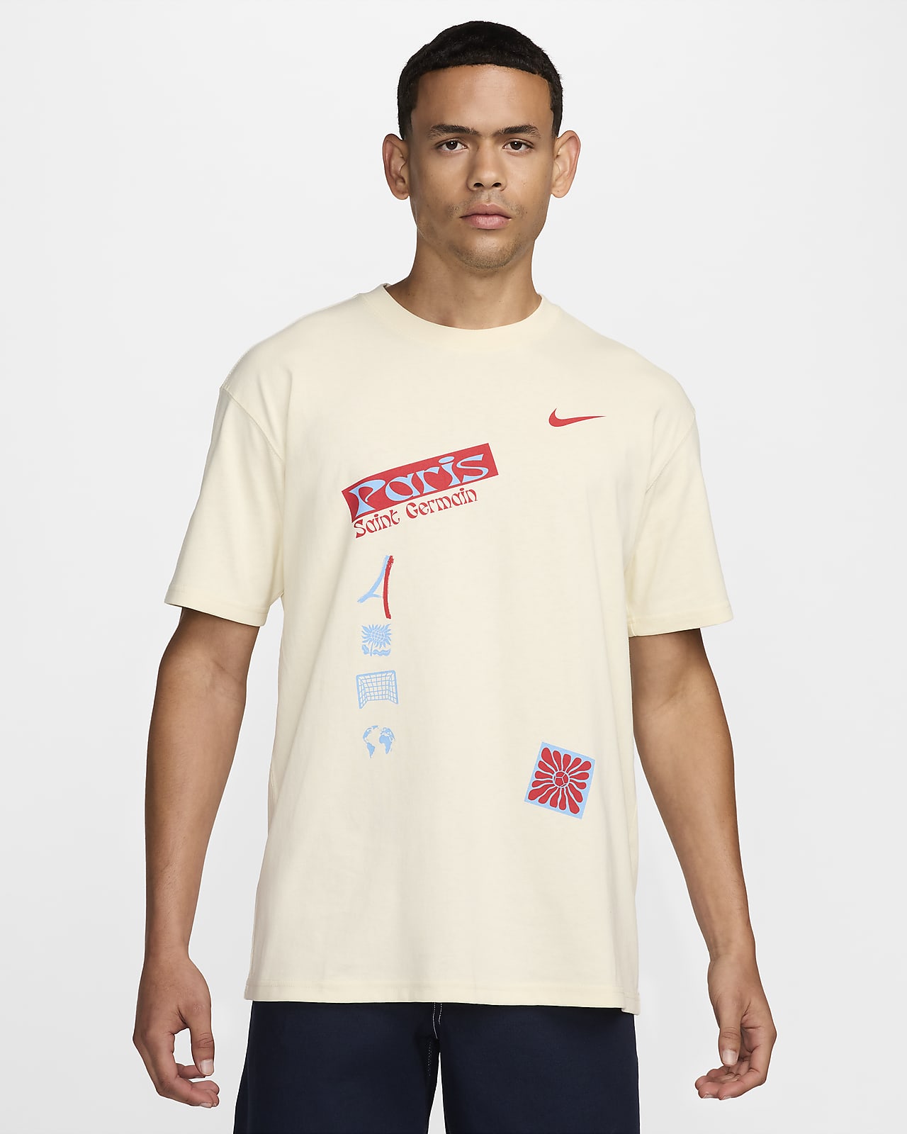 Paris Saint-Germain Men's Nike Football Max90 T-Shirt