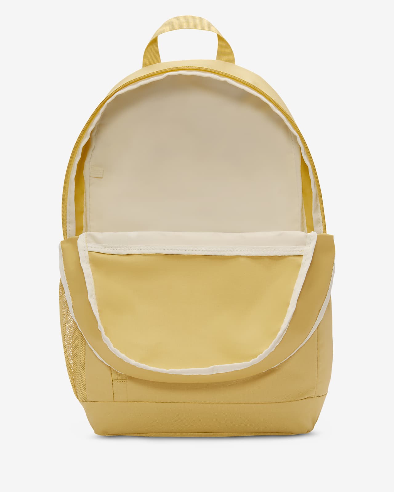 Nike white cheap and gold backpack