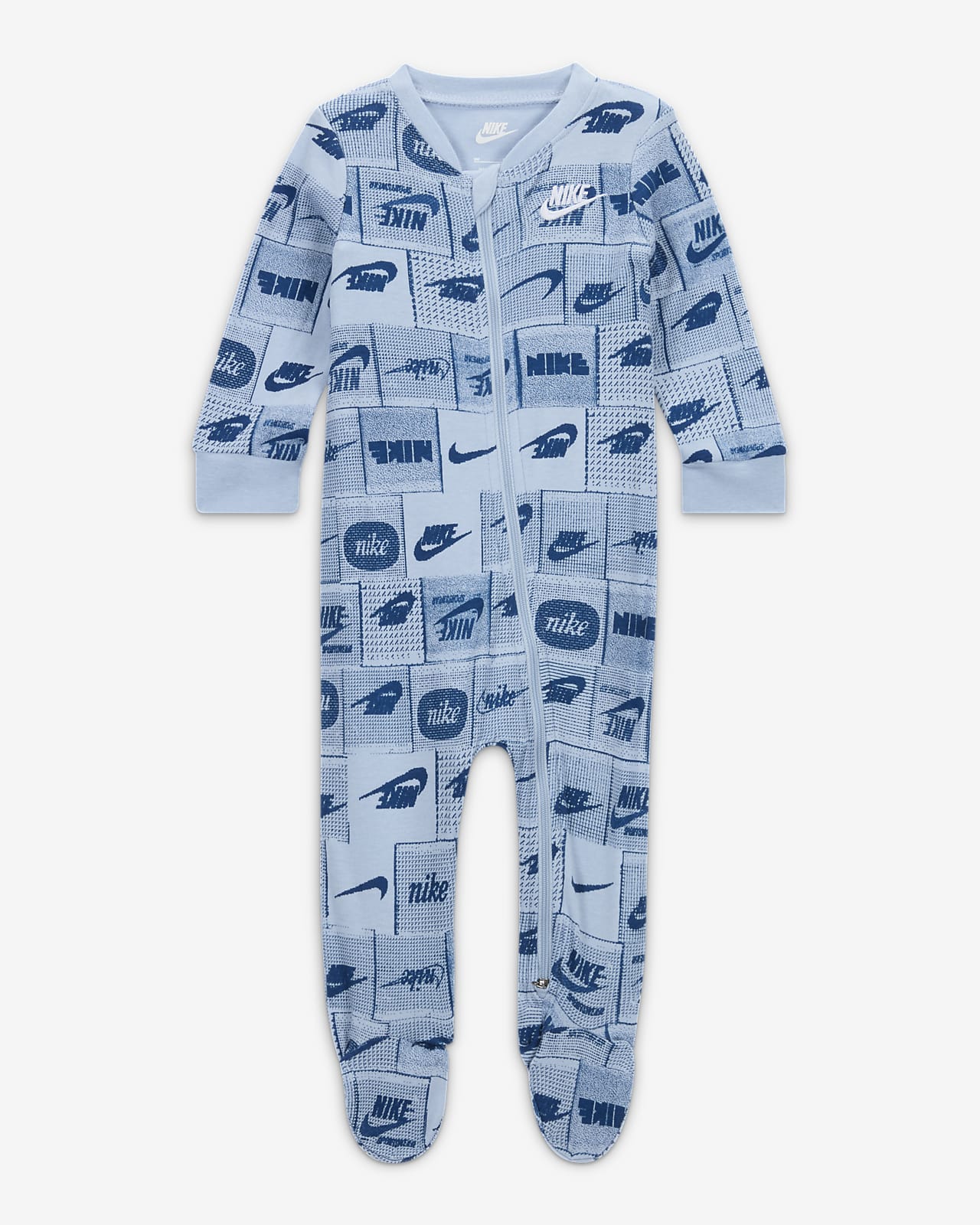 Nike Sportswear Club (0-9M) Footed Coverall. Baby