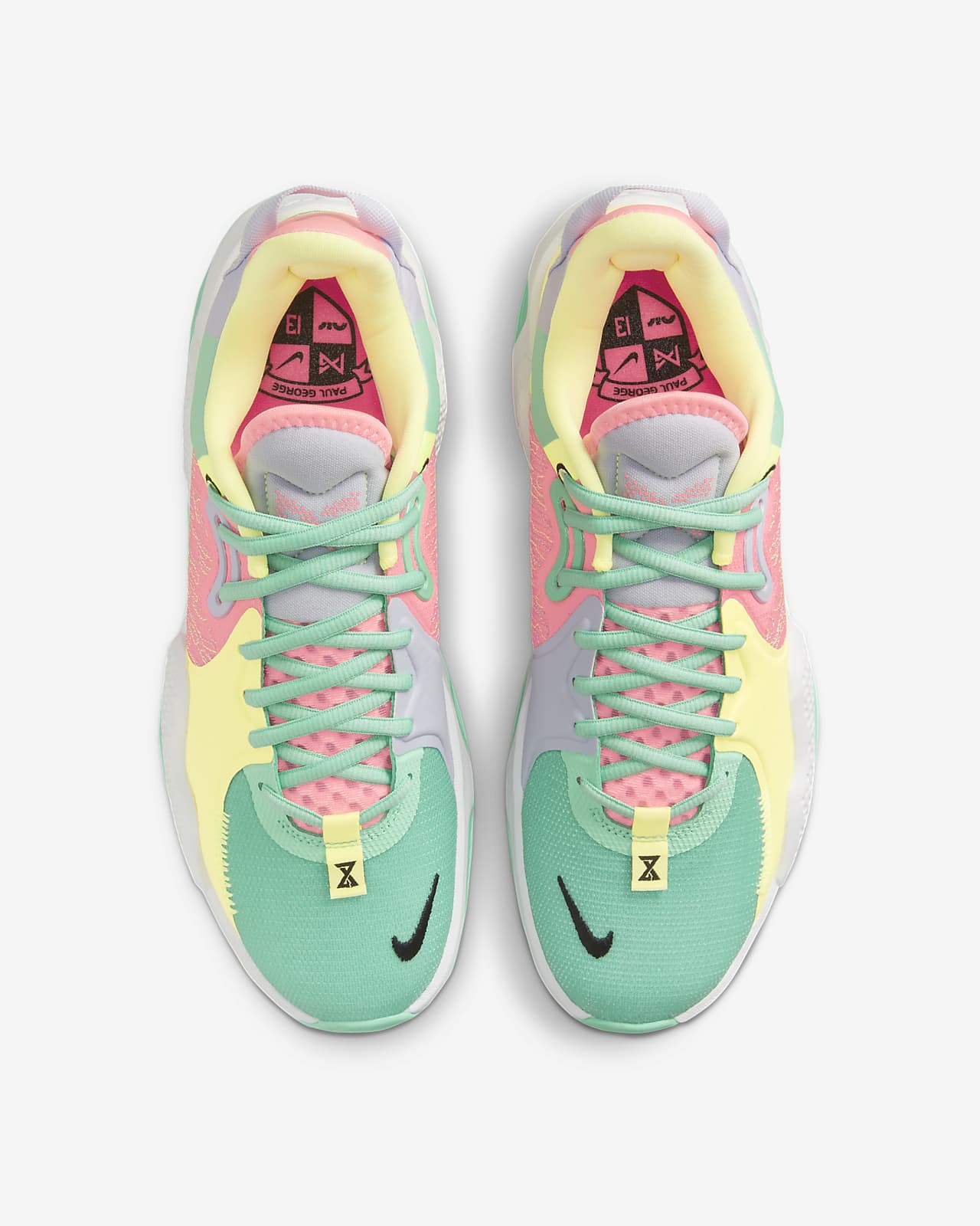 paul george shoes colorful