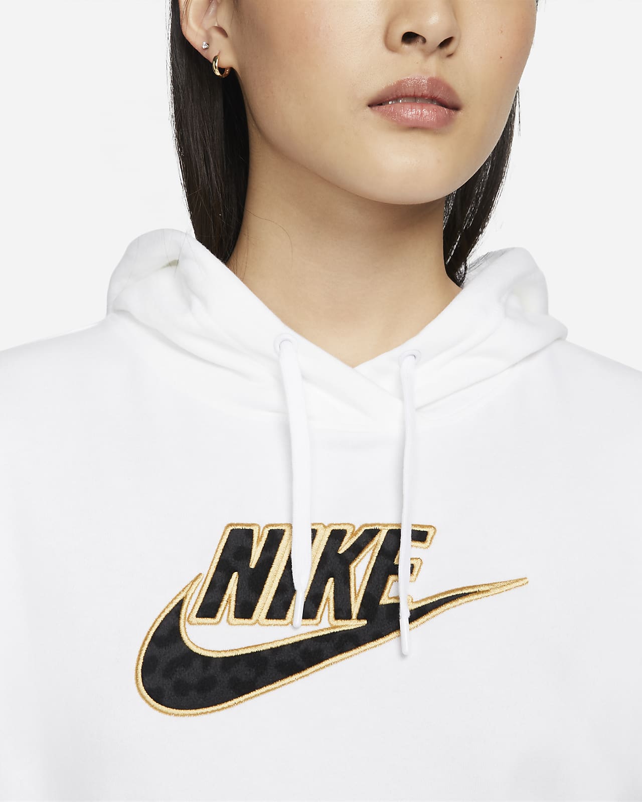 nike metallic pullover