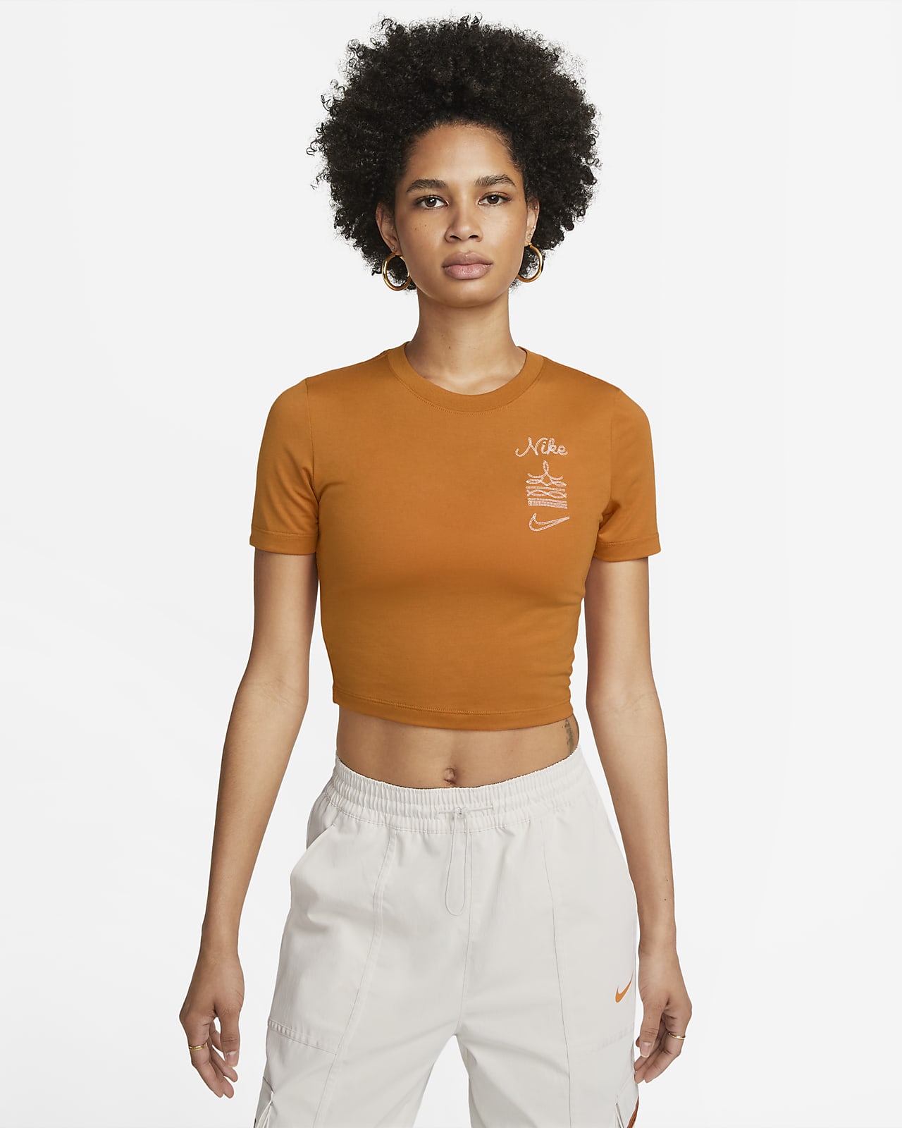 Librería Refinería Buscar Nike Sportswear Essential Women's Slim Crop T-Shirt. Nike.com