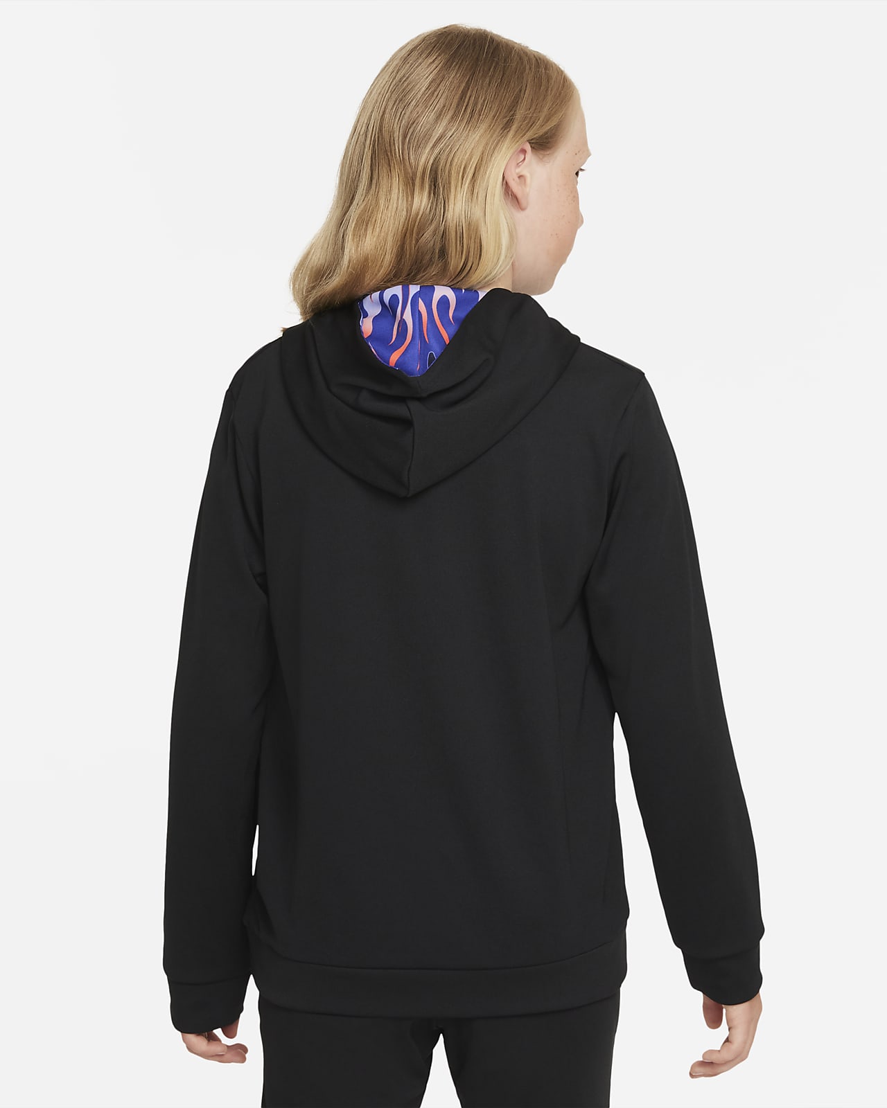 Nike Dri-FIT Kylian Mbappé Older Kids' Football Pullover Hoodie. Nike SI