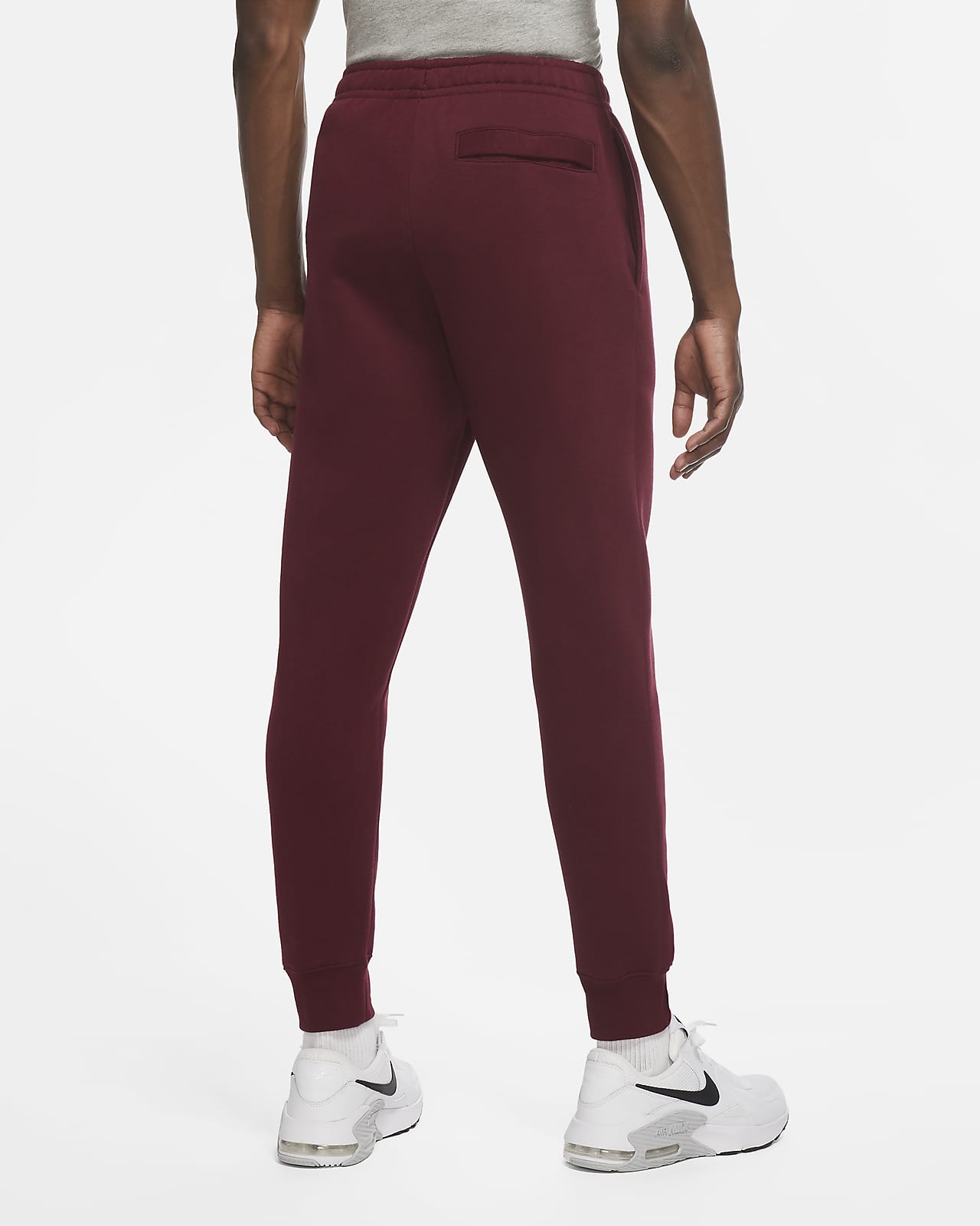 nike red fleece joggers