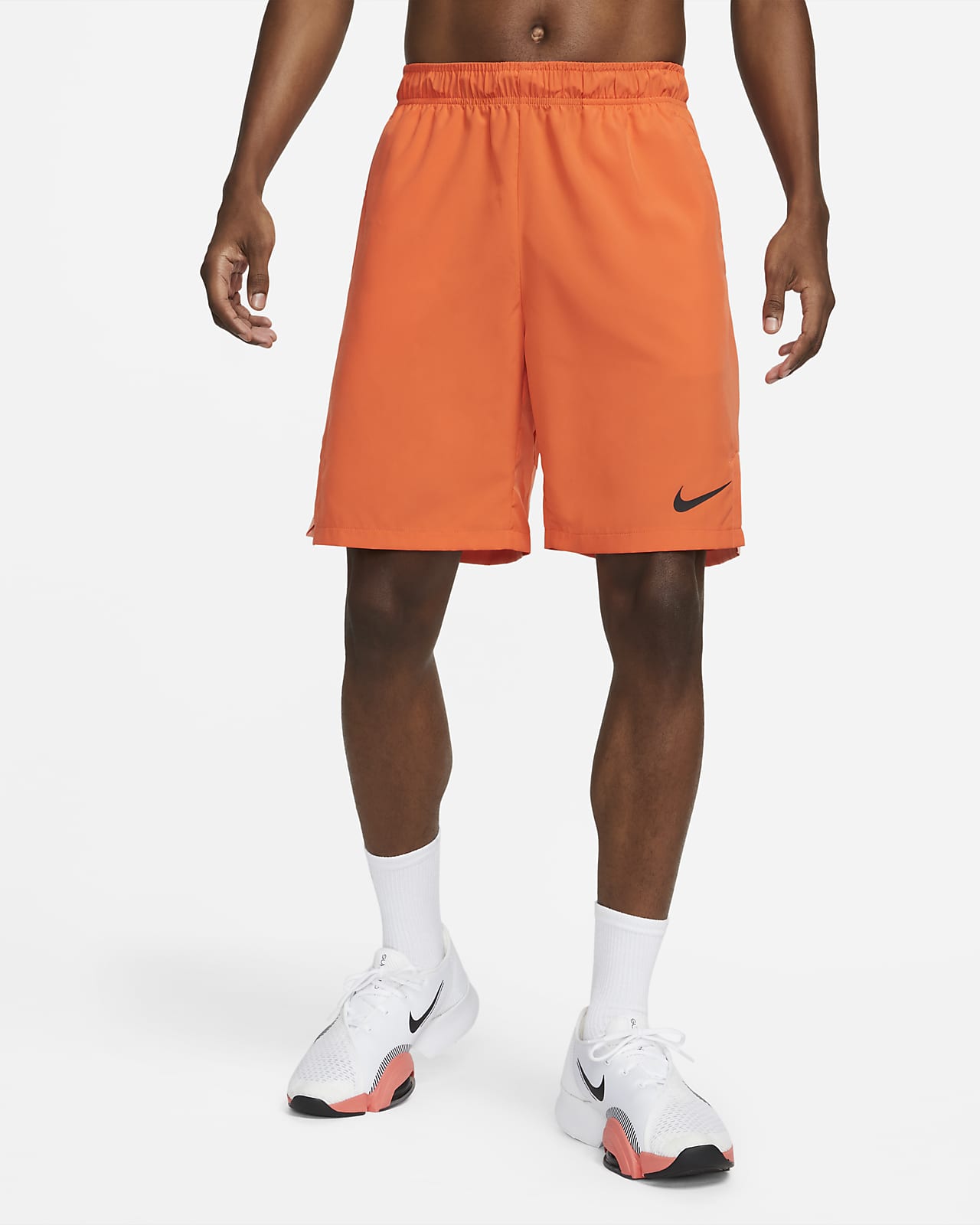 short de bain nike orange