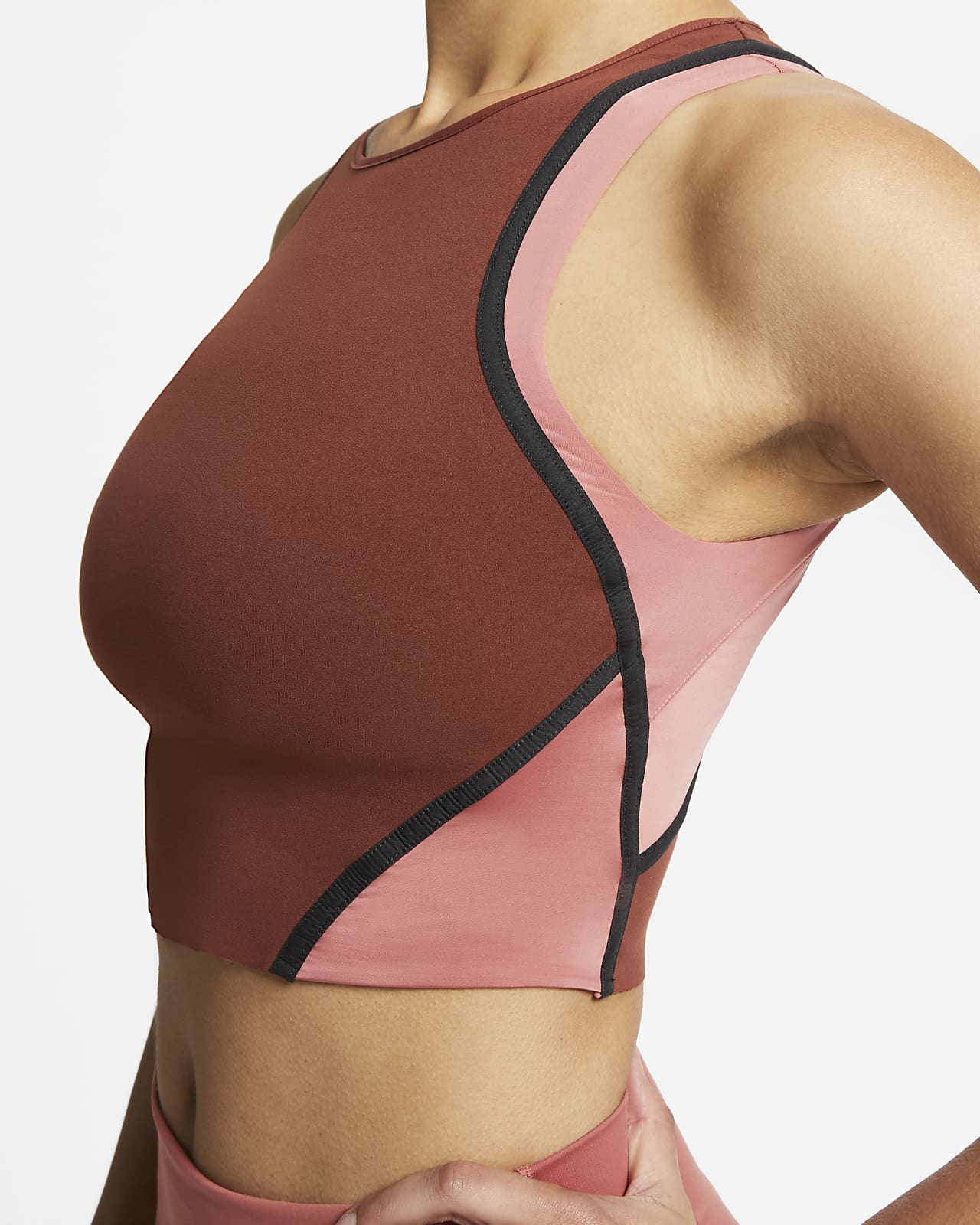 Nike Yoga Dri-FIT Luxe Crop-Tanktop für Damen. Nike DE