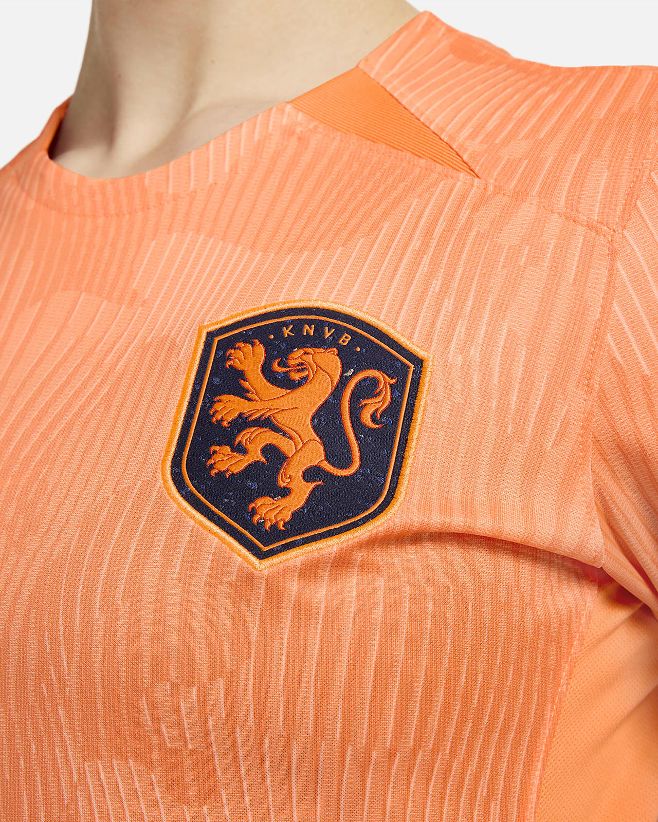 Nike Netherland KNVB Breathe Stadium Home 20/21 T-Shirt Orange