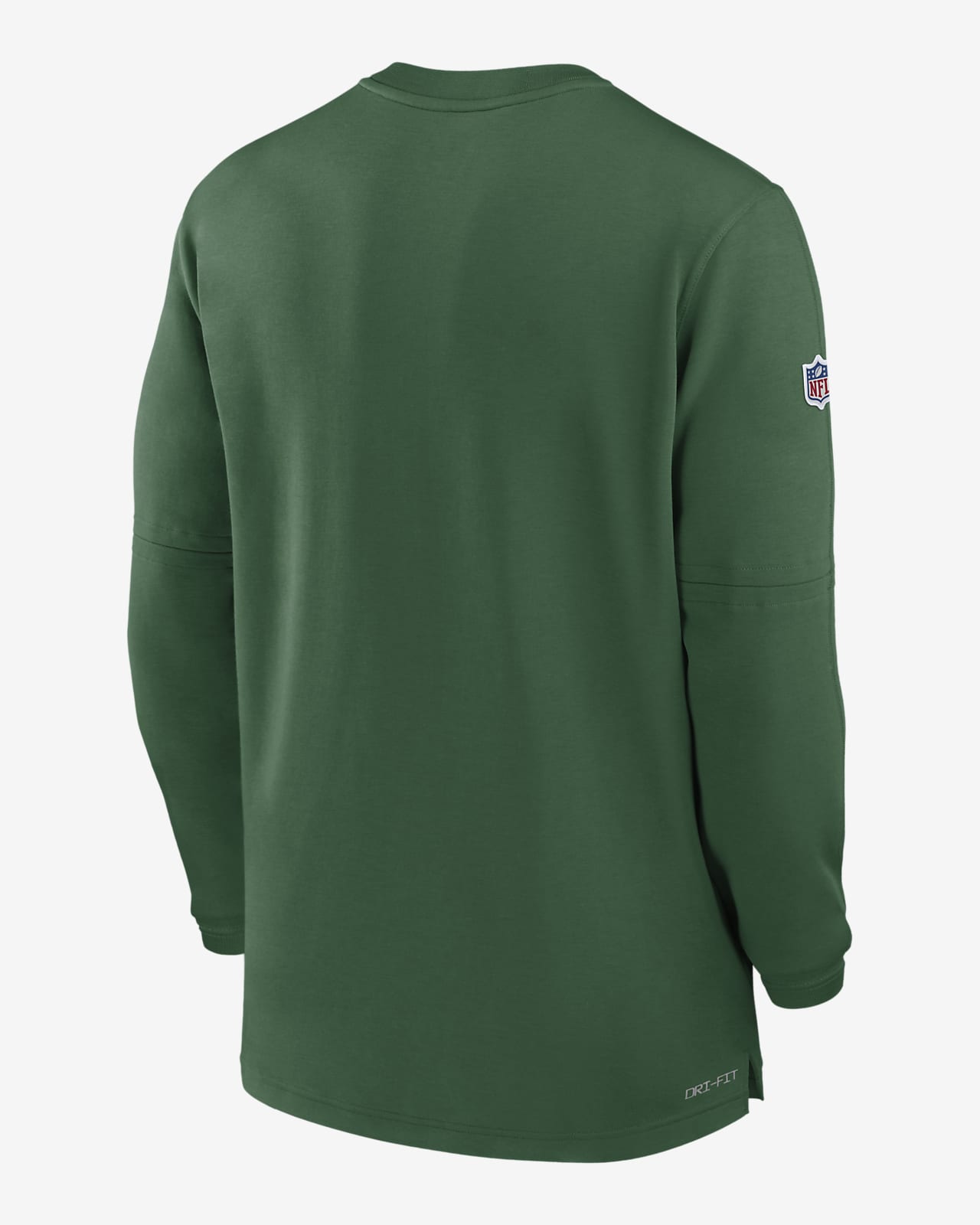 New York Jets Sideline Men's Nike Dri-FIT NFL 1/2-Zip Long-Sleeve