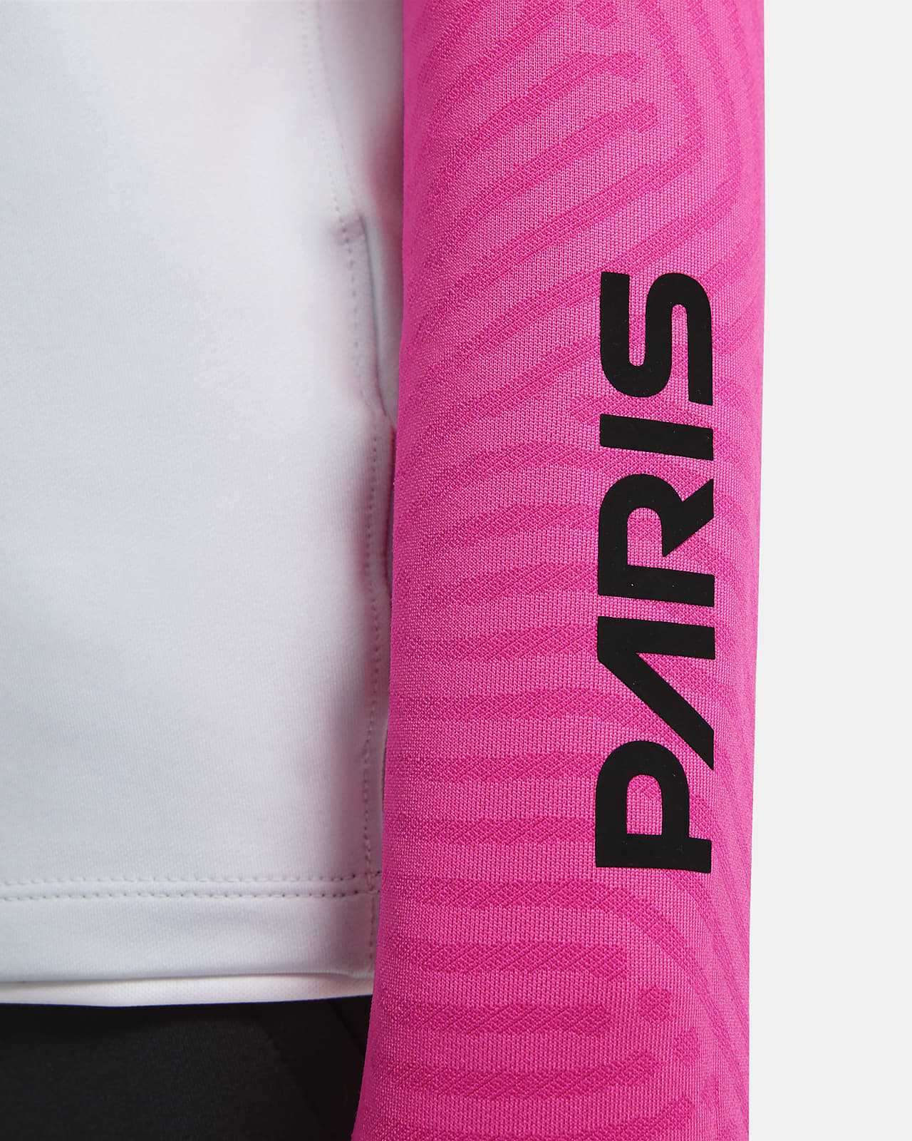 pink nike drill top
