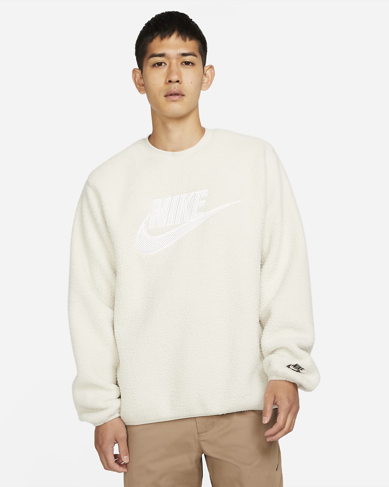 Maglia a girocollo in fleece Nike Sportswear Stele Essentials+ - Uomo. Nike  IT