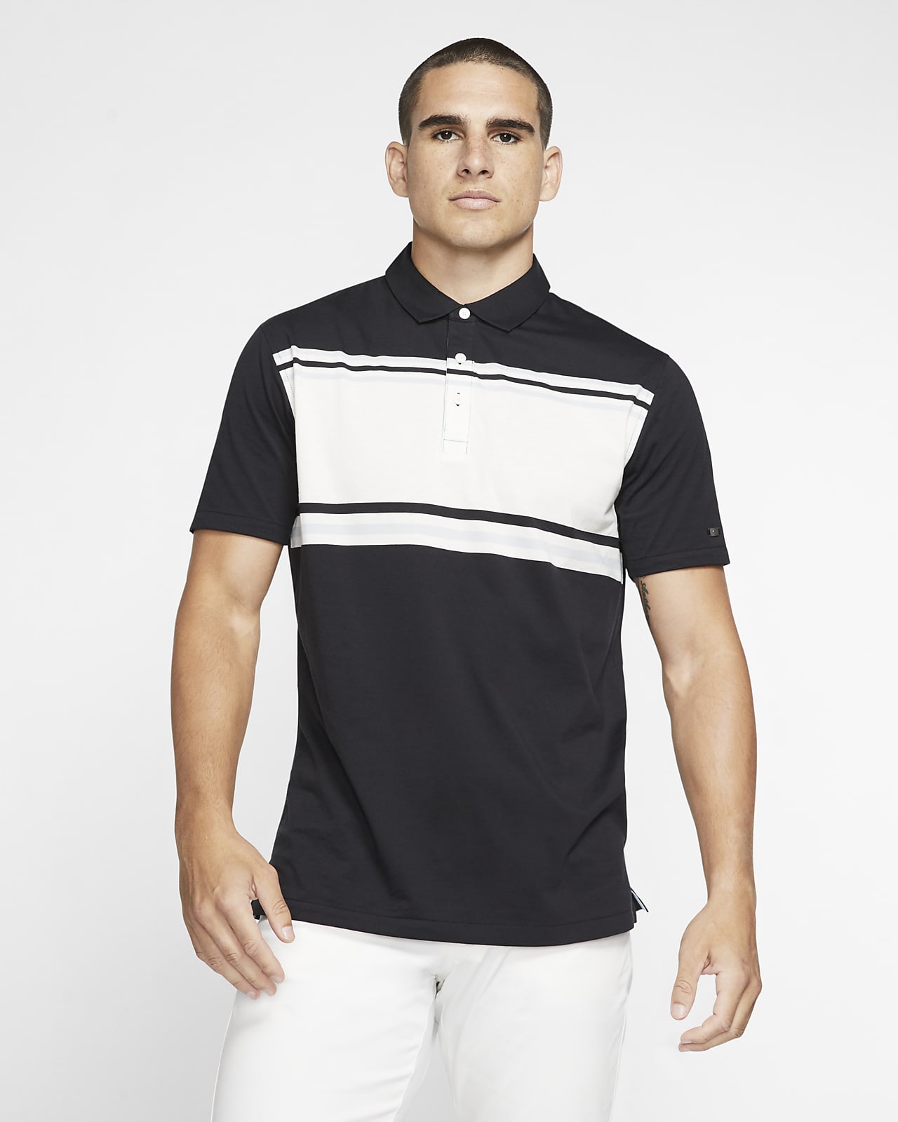 Nike Dri-FIT Player Men's Striped Golf 