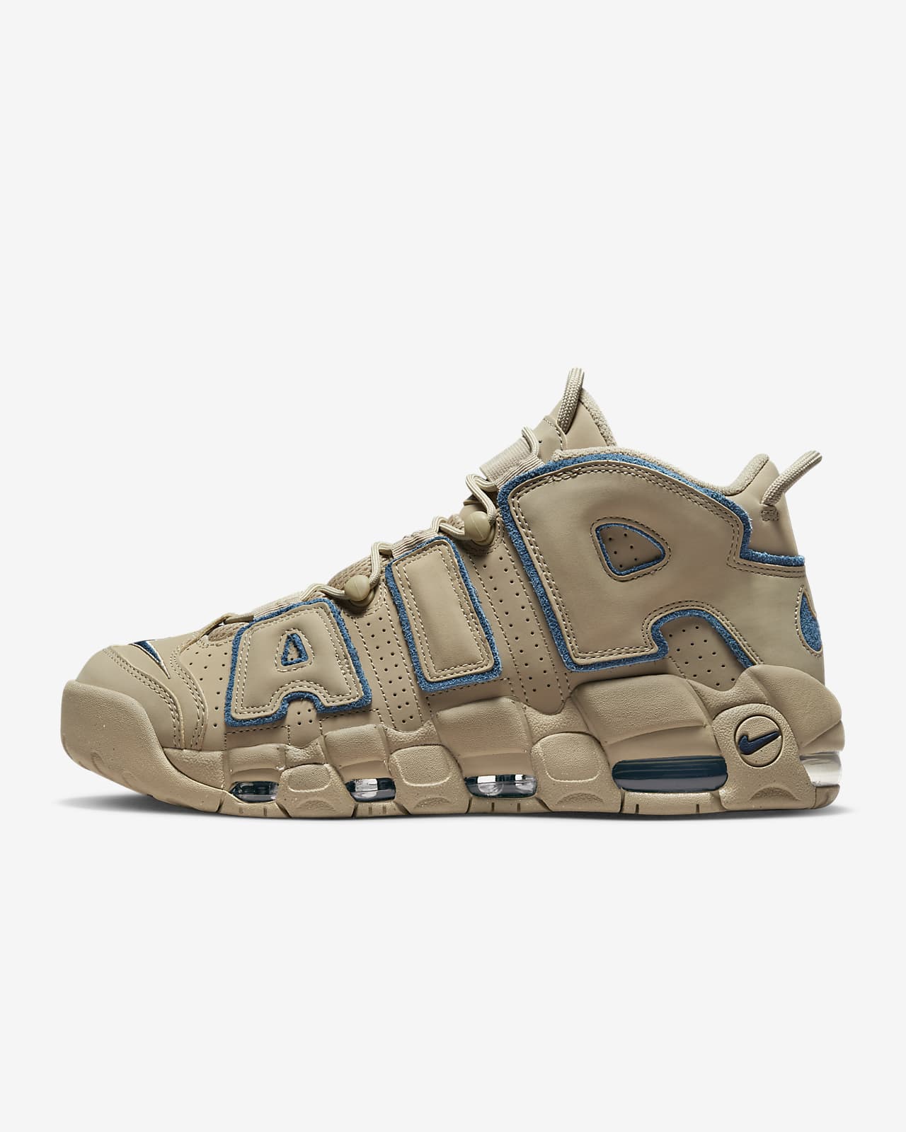 nike air more uptempo mens gold
