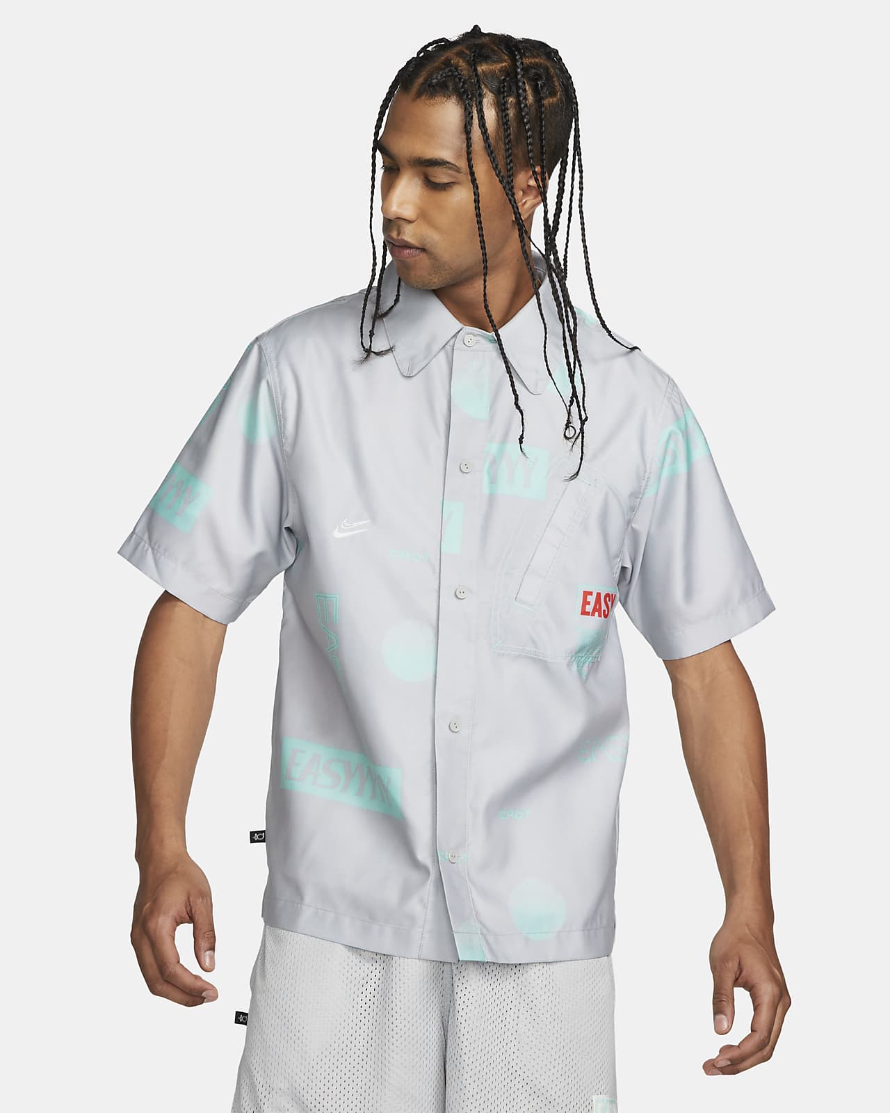 Nike KD Top Grey Fog/Mint Foam/Summit White | XL