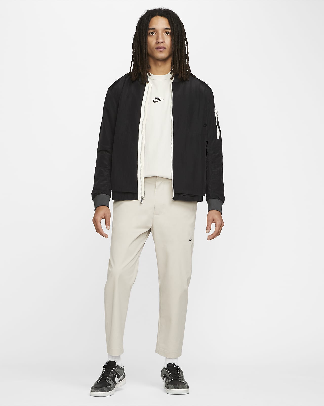 Lined Bomber Jacket. Nike LU