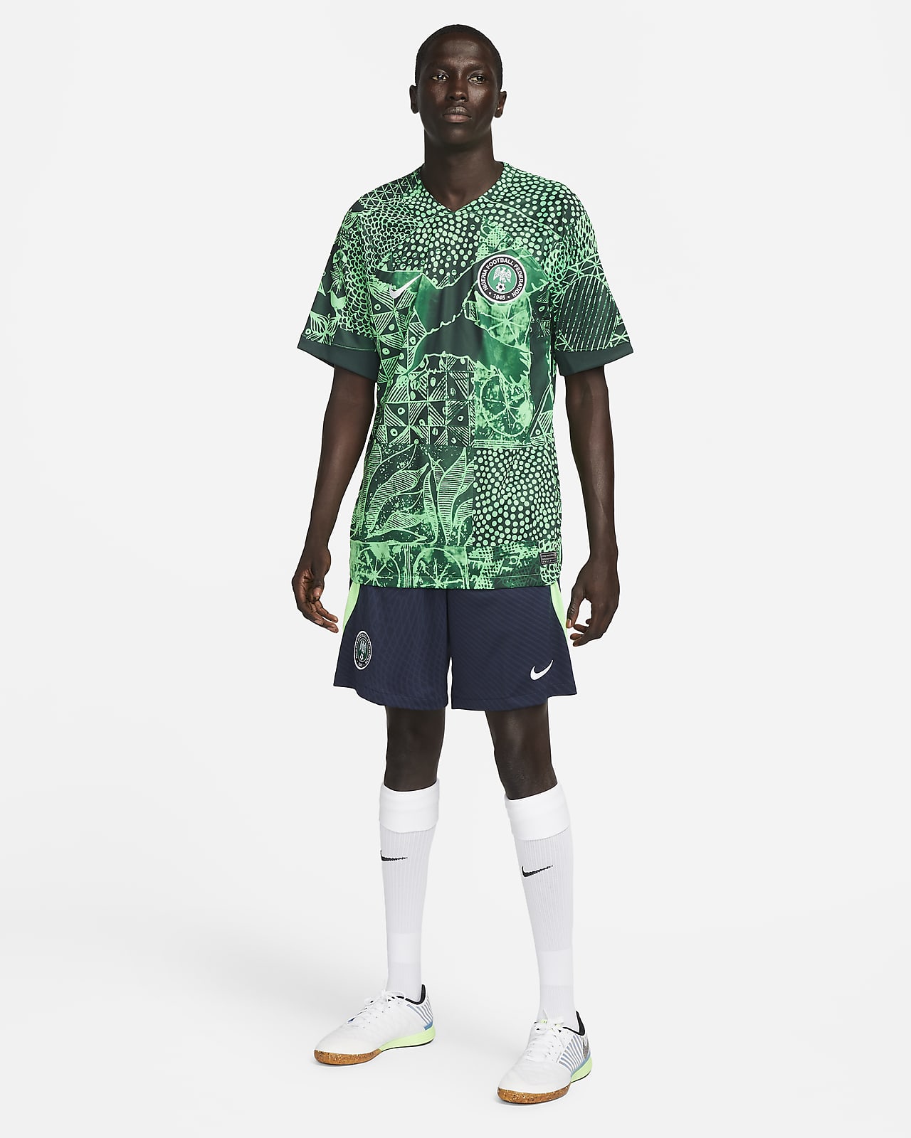 Nigeria Strike Men's Nike Knit Soccer Shorts. Nike.com