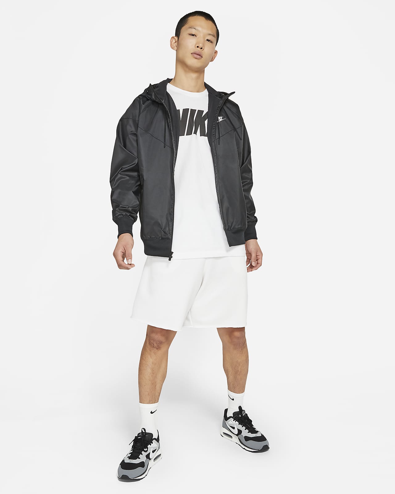 nike men's sportswear 2019 hooded windrunner jacket