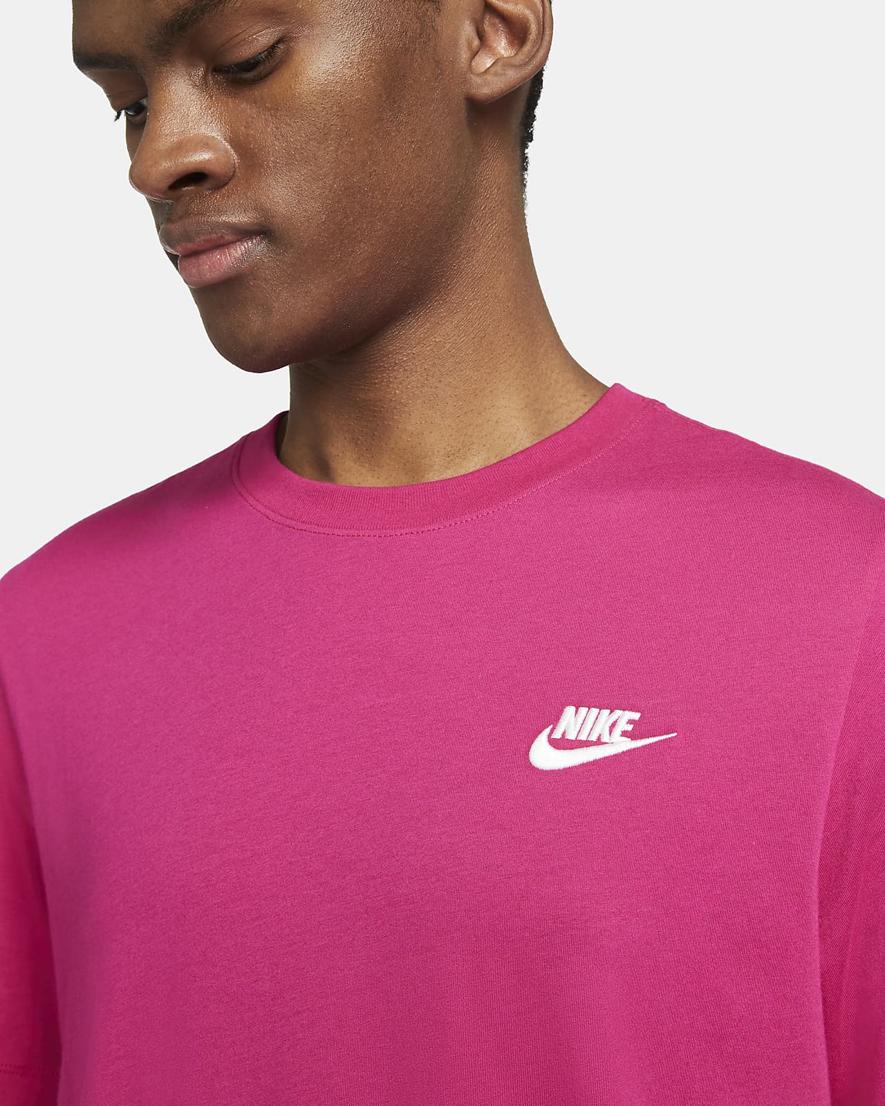black and pink nike shirt mens
