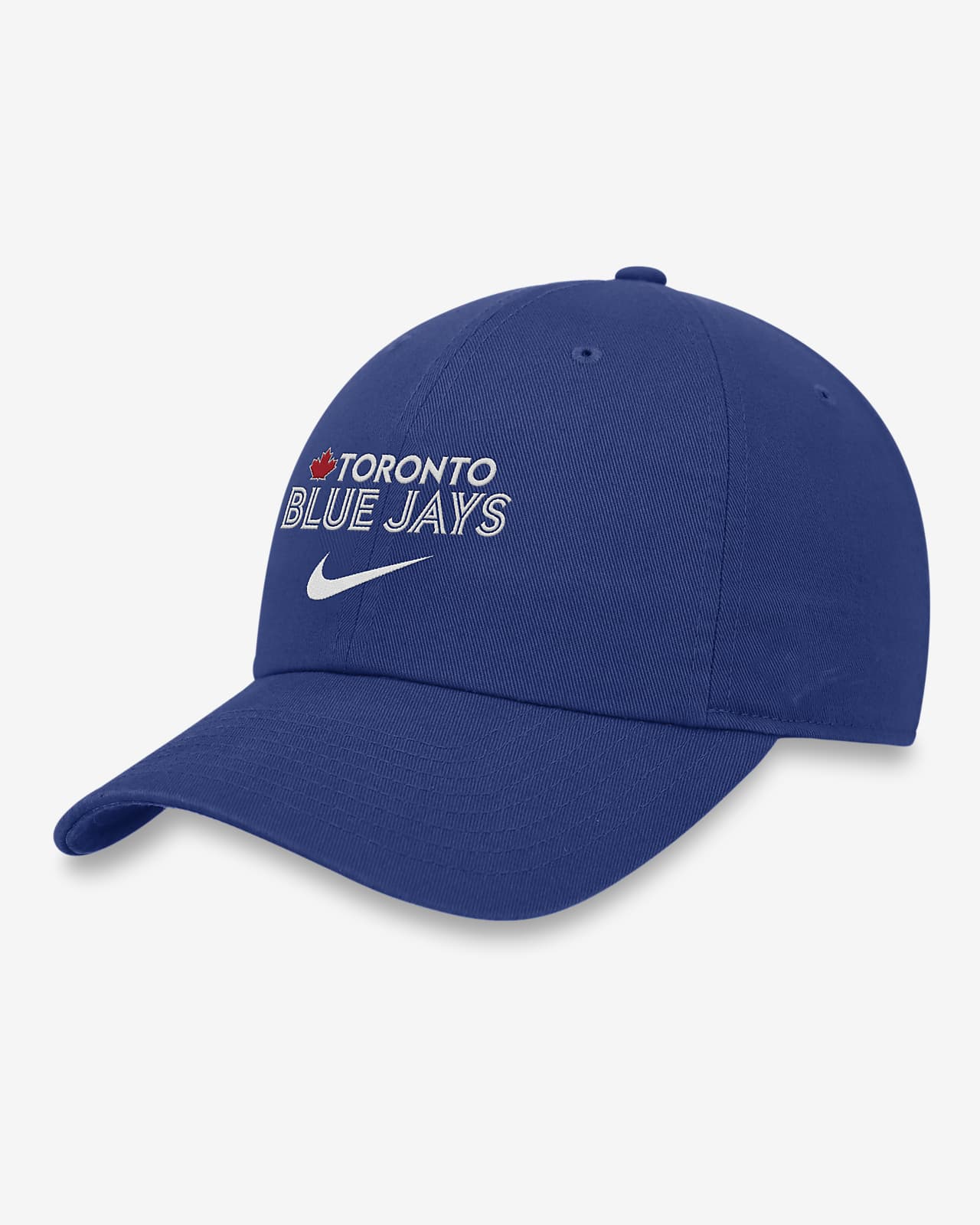 Toronto Blue Jays Heritage86 Wordmark Swoosh Men's Nike MLB Adjustable Hat.