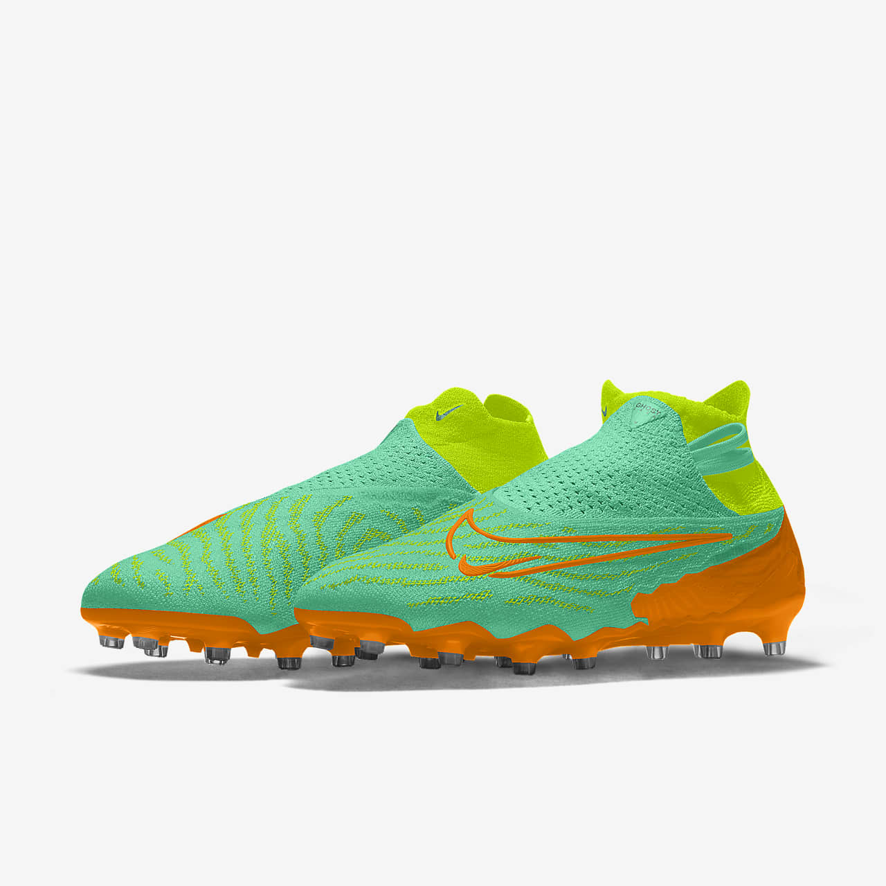 Nike Gripknit Phantom GX Elite Dynamic Fit AG By You Custom  Artificial-Grass Soccer Cleats