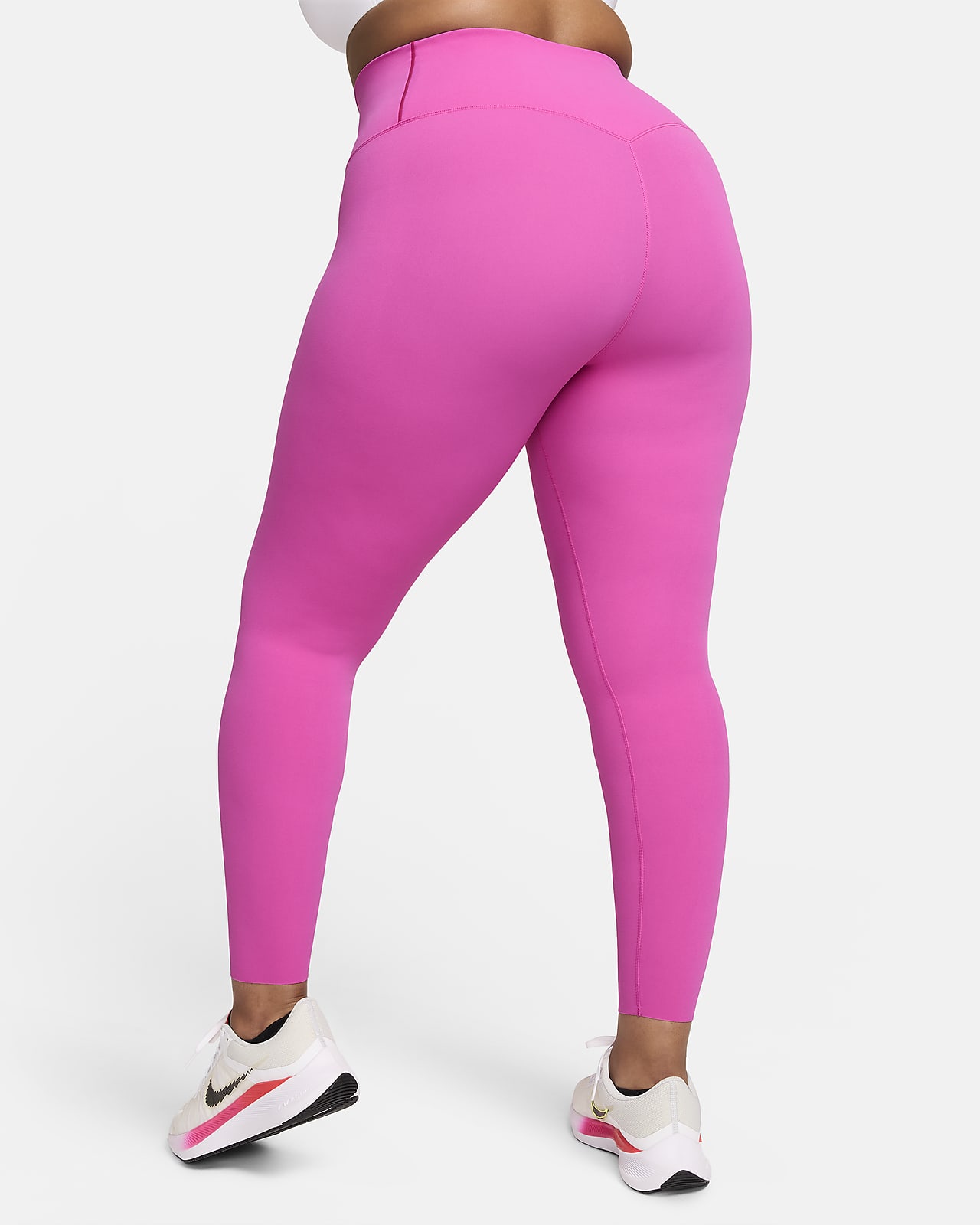 Nike Women's Zenvy Gentle-Support High-Waisted 7/8 Leggings in Pink -  ShopStyle Activewear Pants