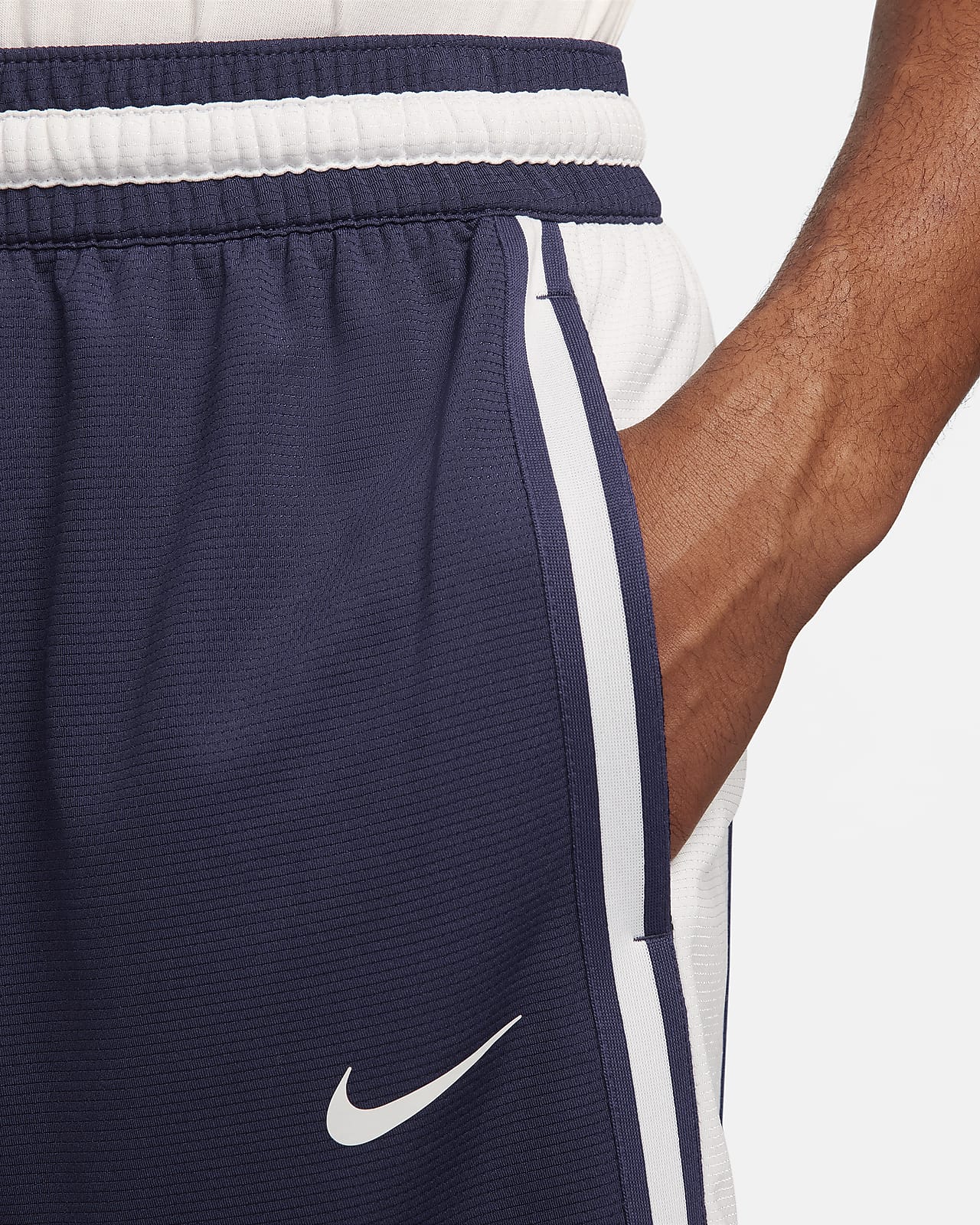 Men's NBA Nike Gray DNA Shorts