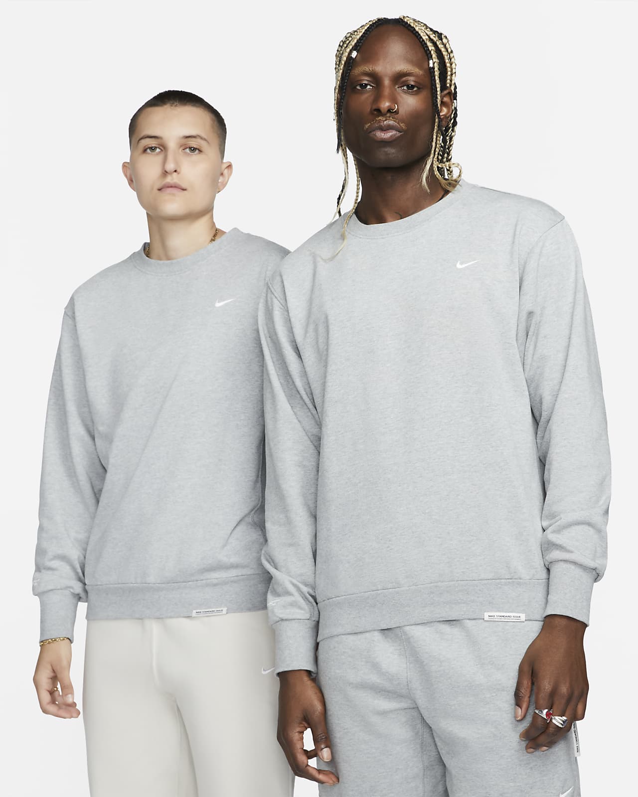 Nike Standard Issue Sudadera de cuello redondo de baloncesto Dri-FIT - Hombre