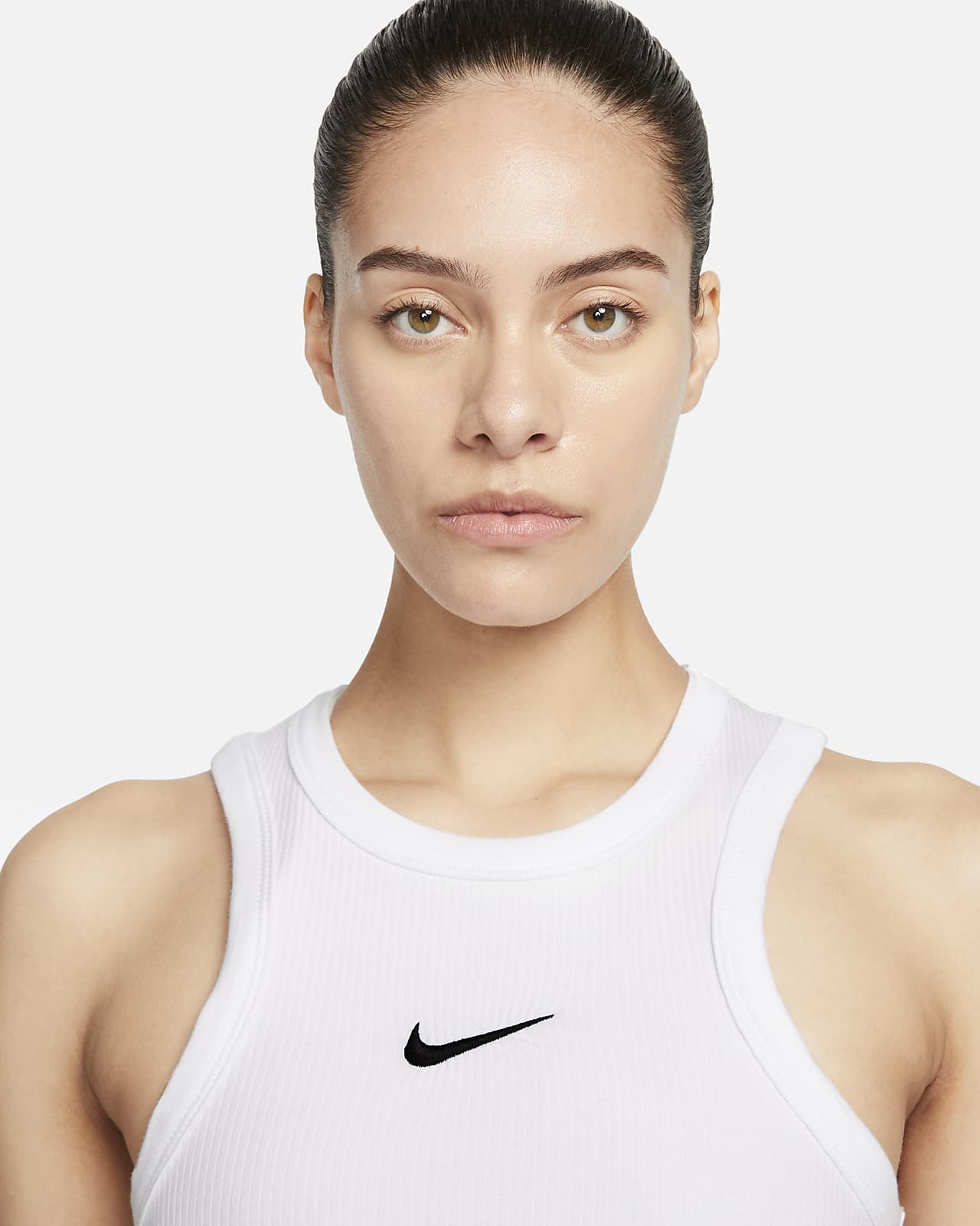 Nike Sportswear Korte tanktop voor dames. Nike BE