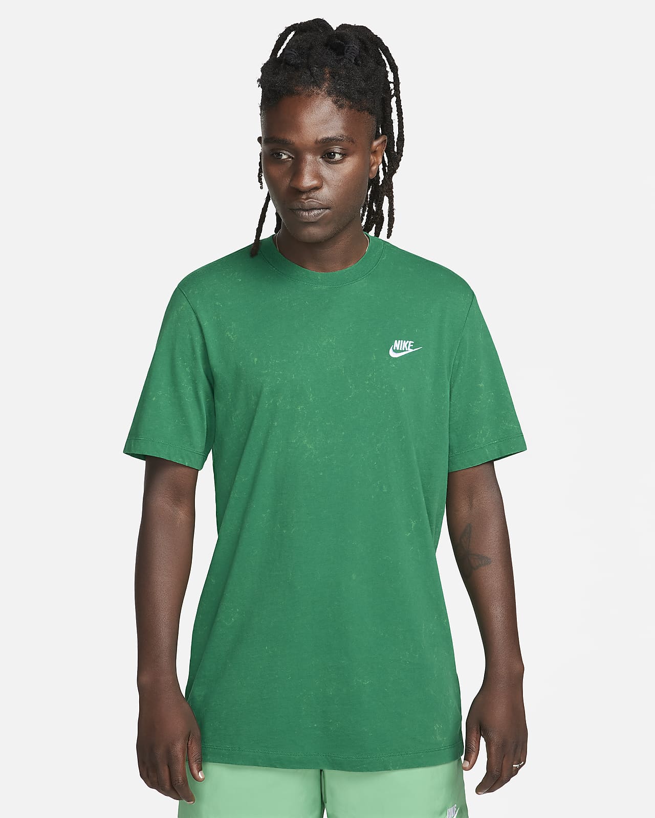 T-Shirt Nike Sportswear Club 100% coton pour Homme - AR4997-410