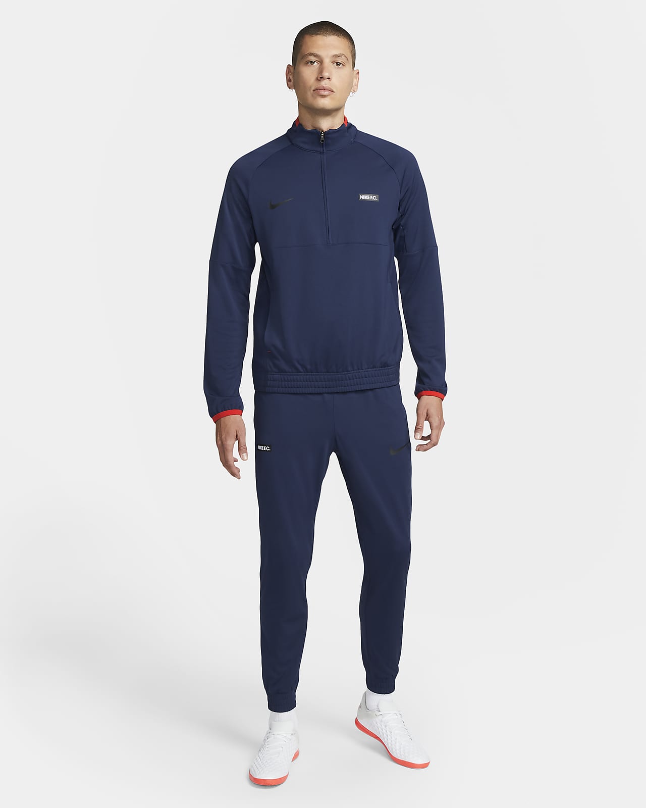 Nike F.C. Chándal de entrenamiento de fútbol de tejido Knit - Hombre. Nike  ES