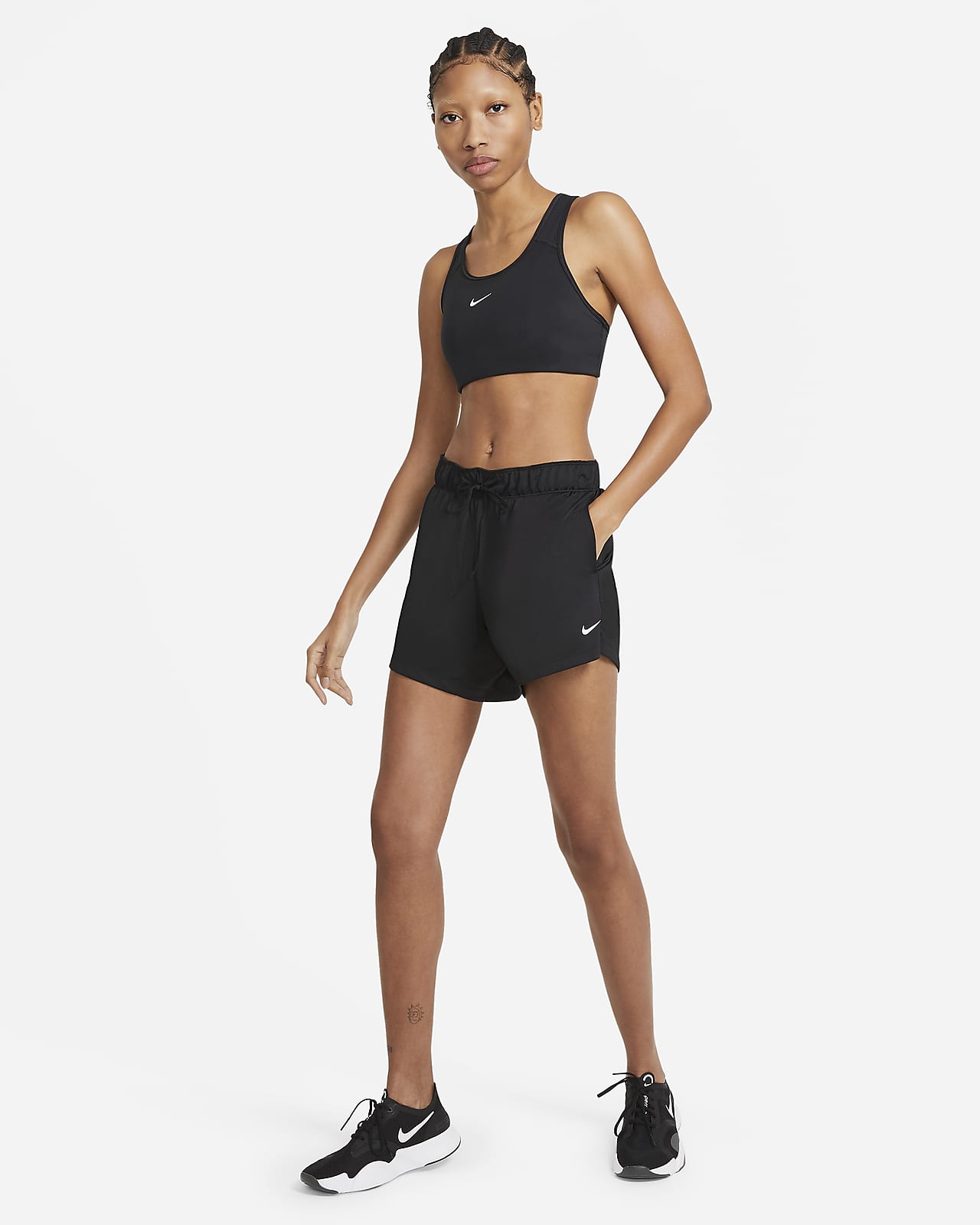 NIKE Short Pro BLK MUJER
