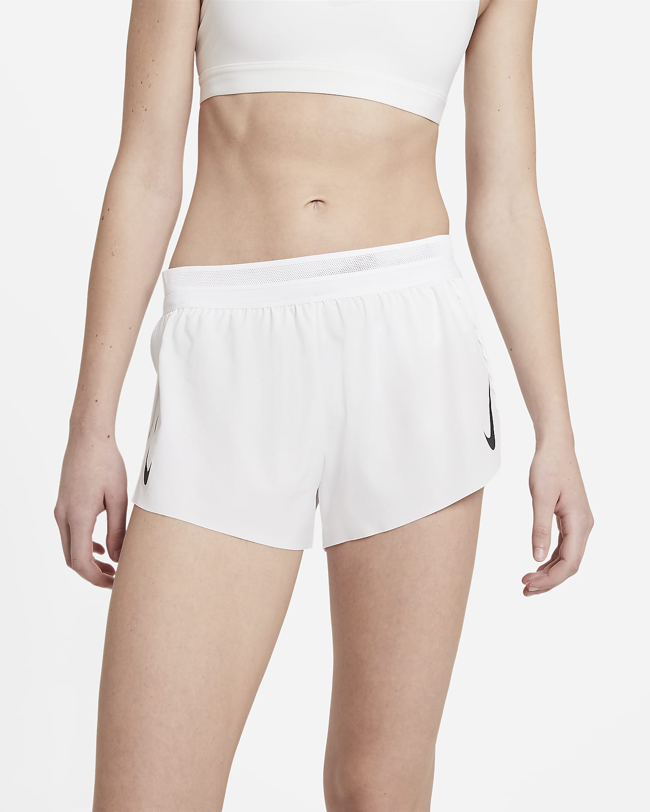 nike aeroswift running shorts women