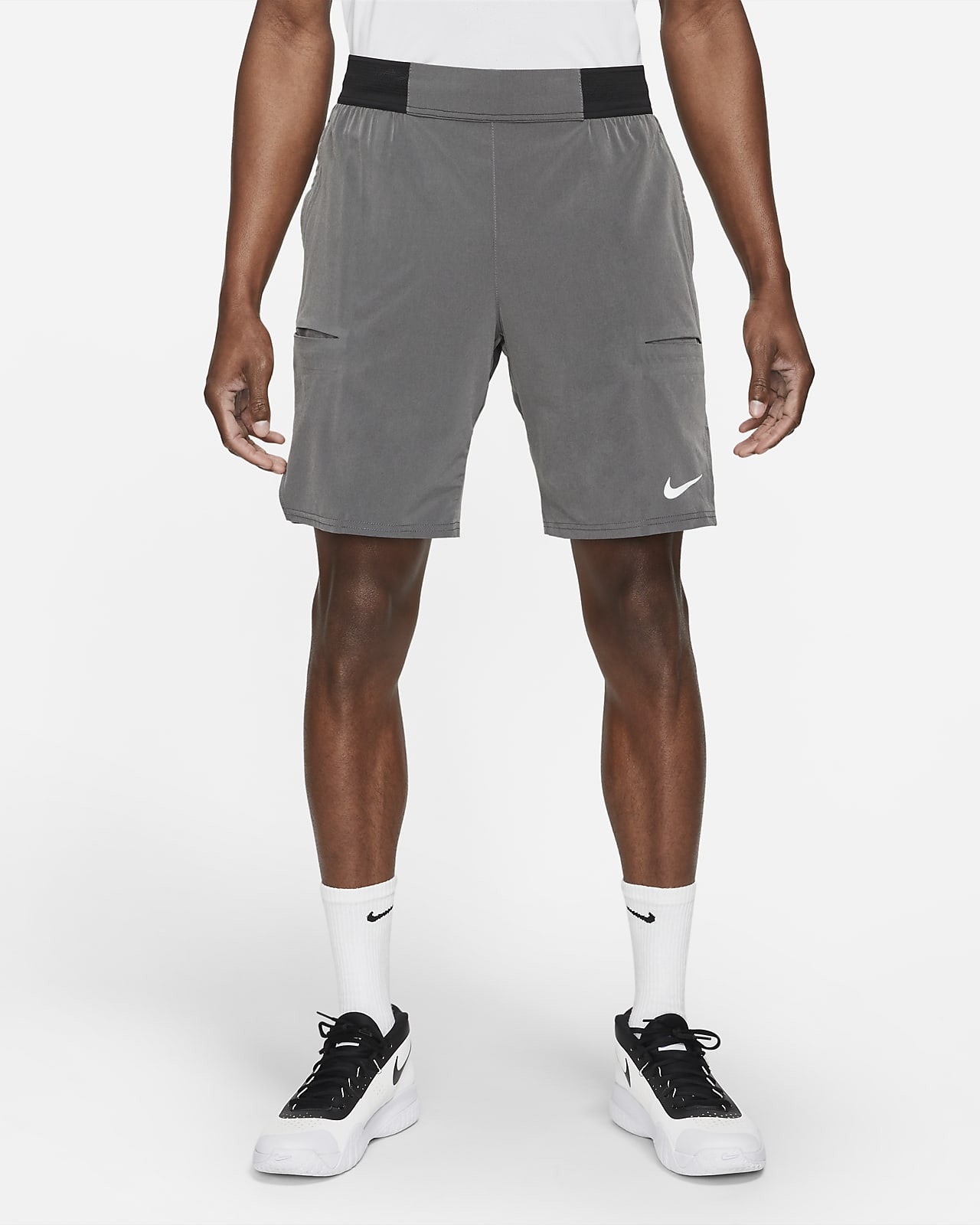 nike court slam tennis shorts