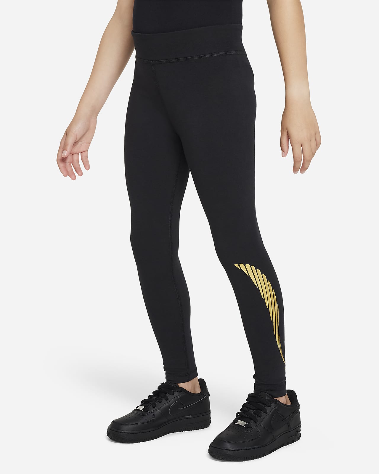 Nike Sportswear Favorites Big Kids' (Girls') High-Waisted Leggings.
