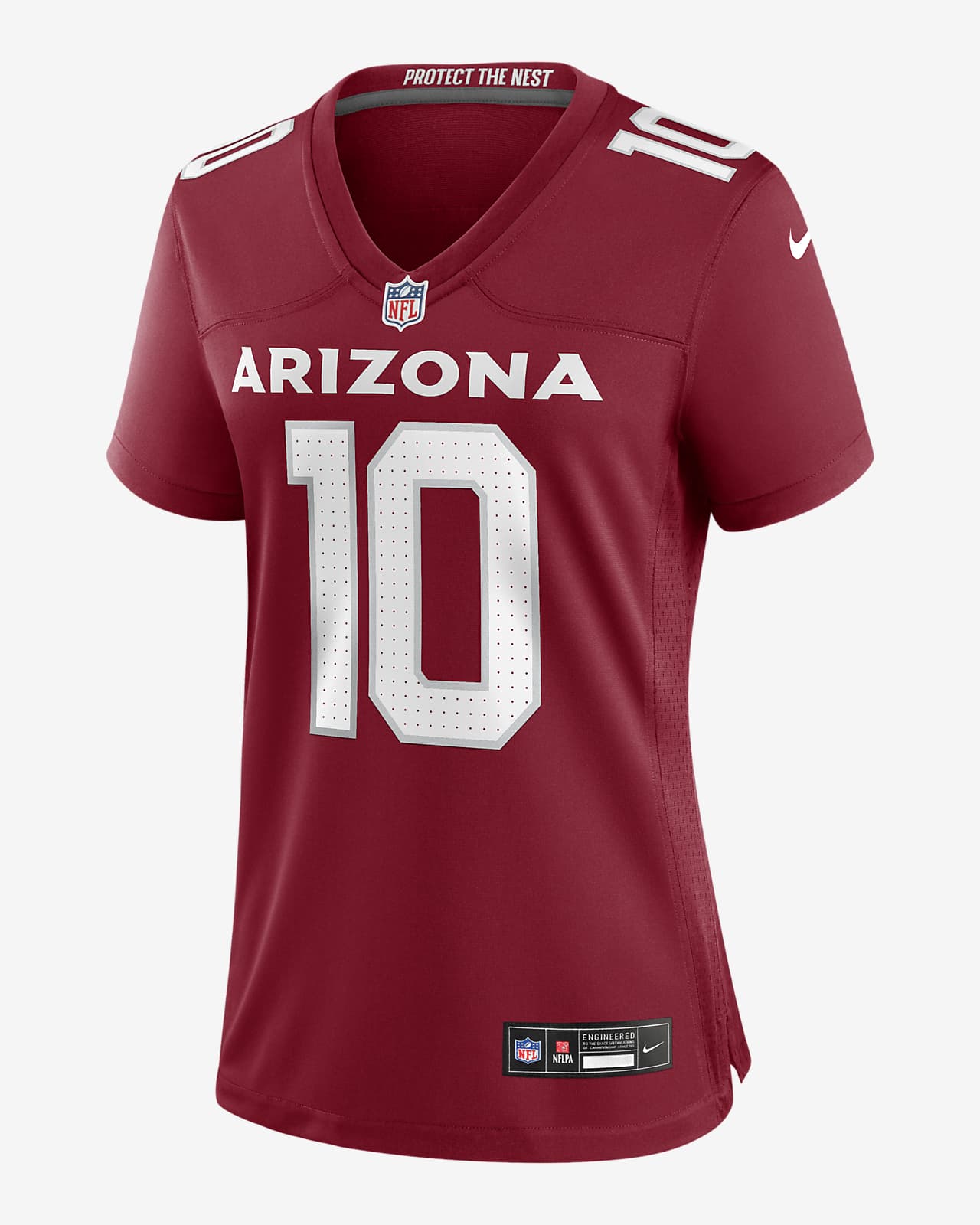 Nike Arizona Cardinals No10 DeAndre Hopkins Olive/Gold Women's Stitched NFL Limited 2017 Salute To Service Jersey