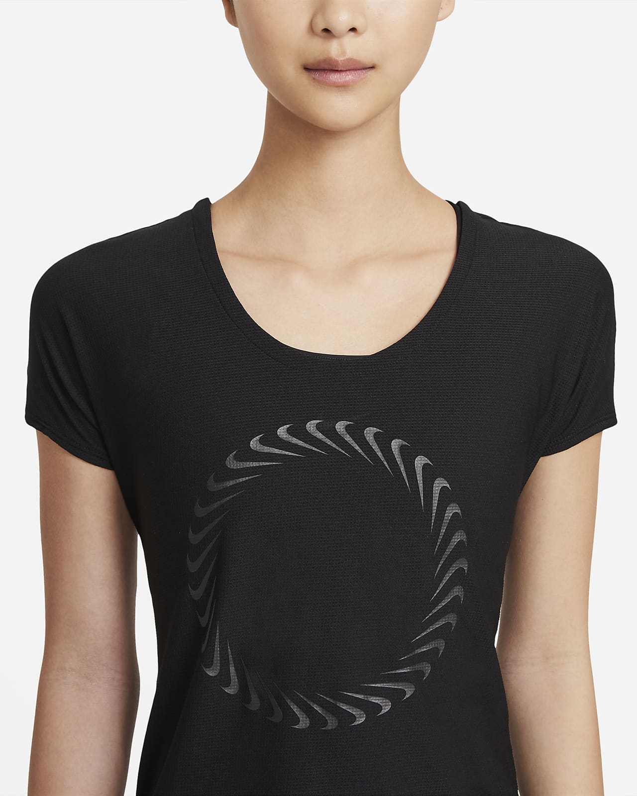 Nike公式 ナイキ アイコン クラッシュ マイラー ウィメンズ ショートスリーブ ランニングトップ オンラインストア 通販サイト