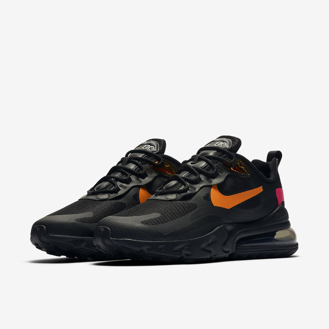 nike air max 270 react uomo bianche