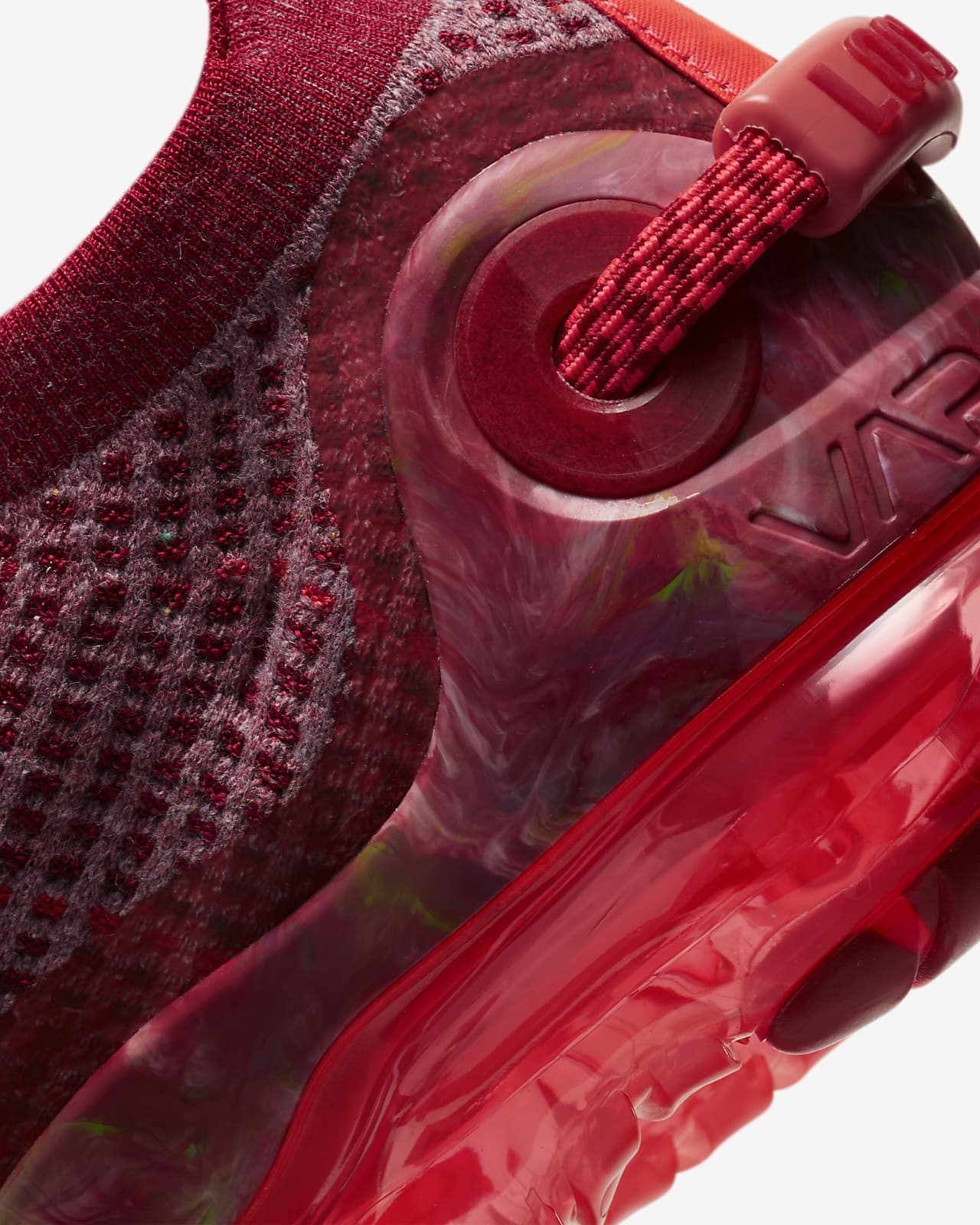 nike air vapormax flyknit mens red