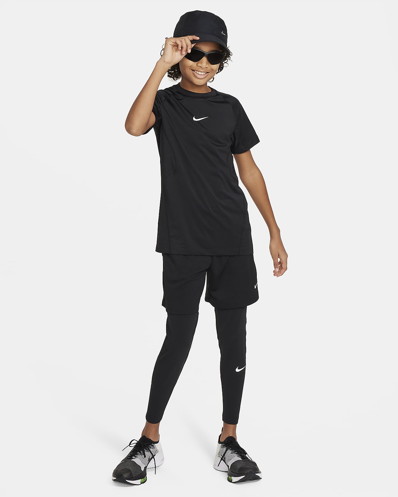 DE Nike für ältere (Jungen). Dri-FIT Kurzarmshirt Kinder Nike Pro