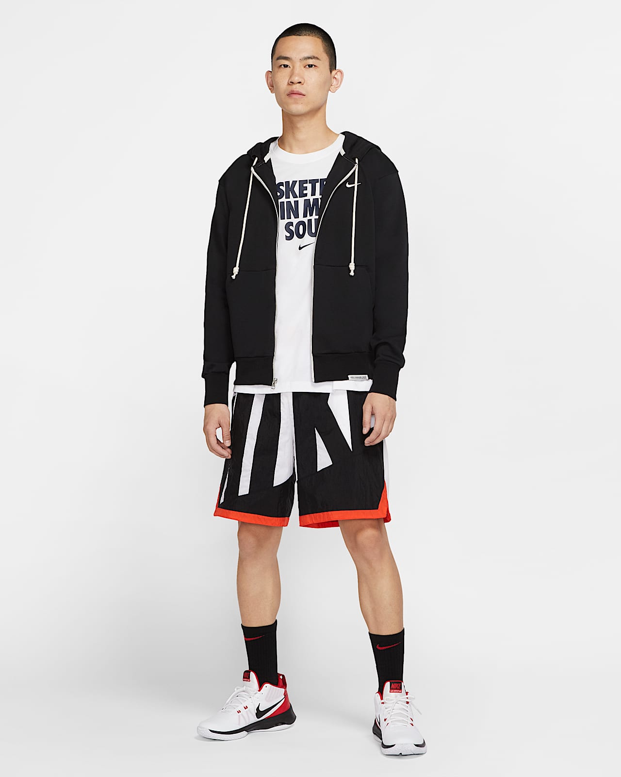 nike hoodie standard fit
