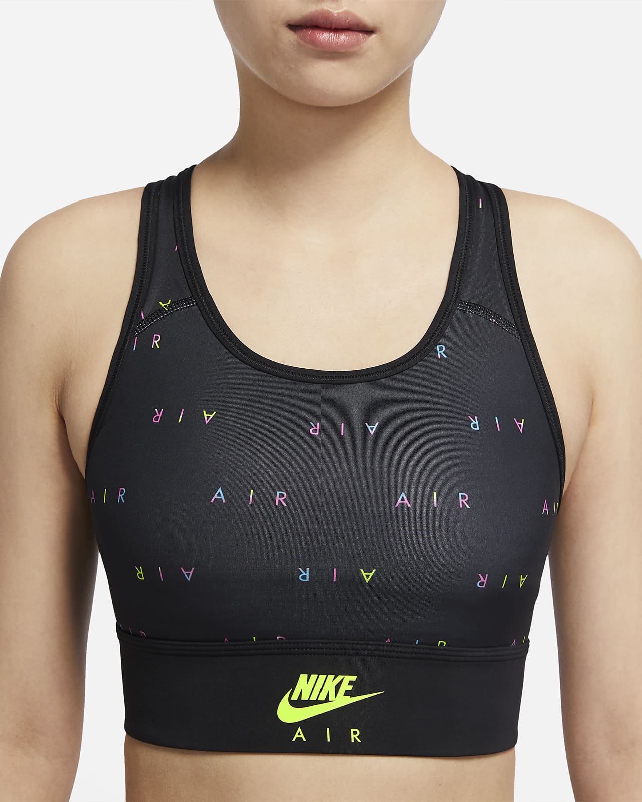 nike women's air medium support sports bra