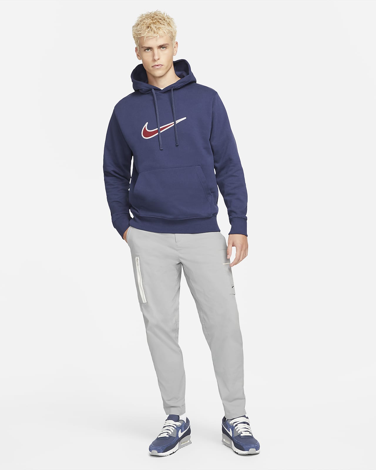 Nike Sportswear Swoosh Sudadera con capucha de tejido Fleece - Hombre. Nike  ES