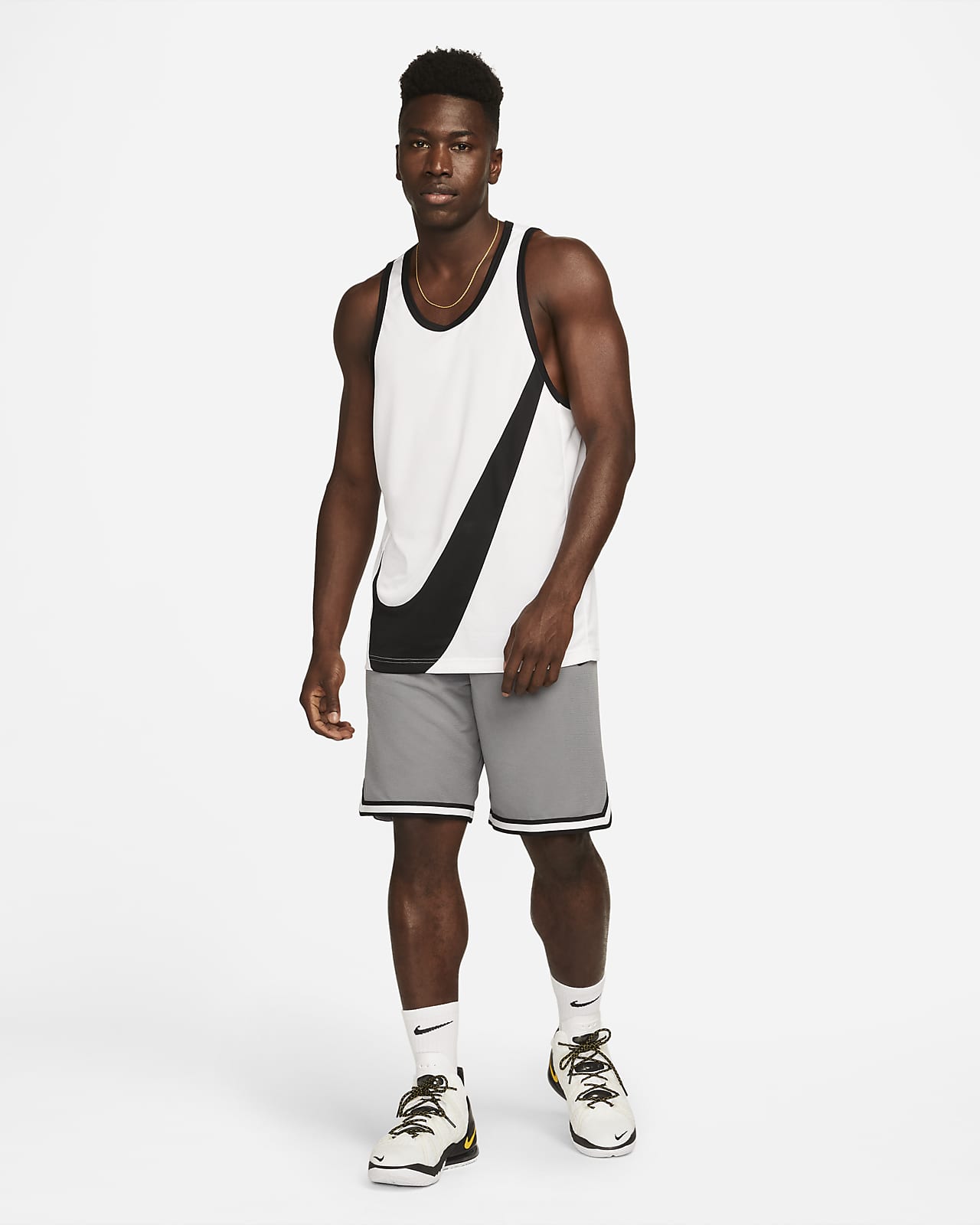 Nike Dri-FIT Men's Basketball Crossover Jersey. Nike BE