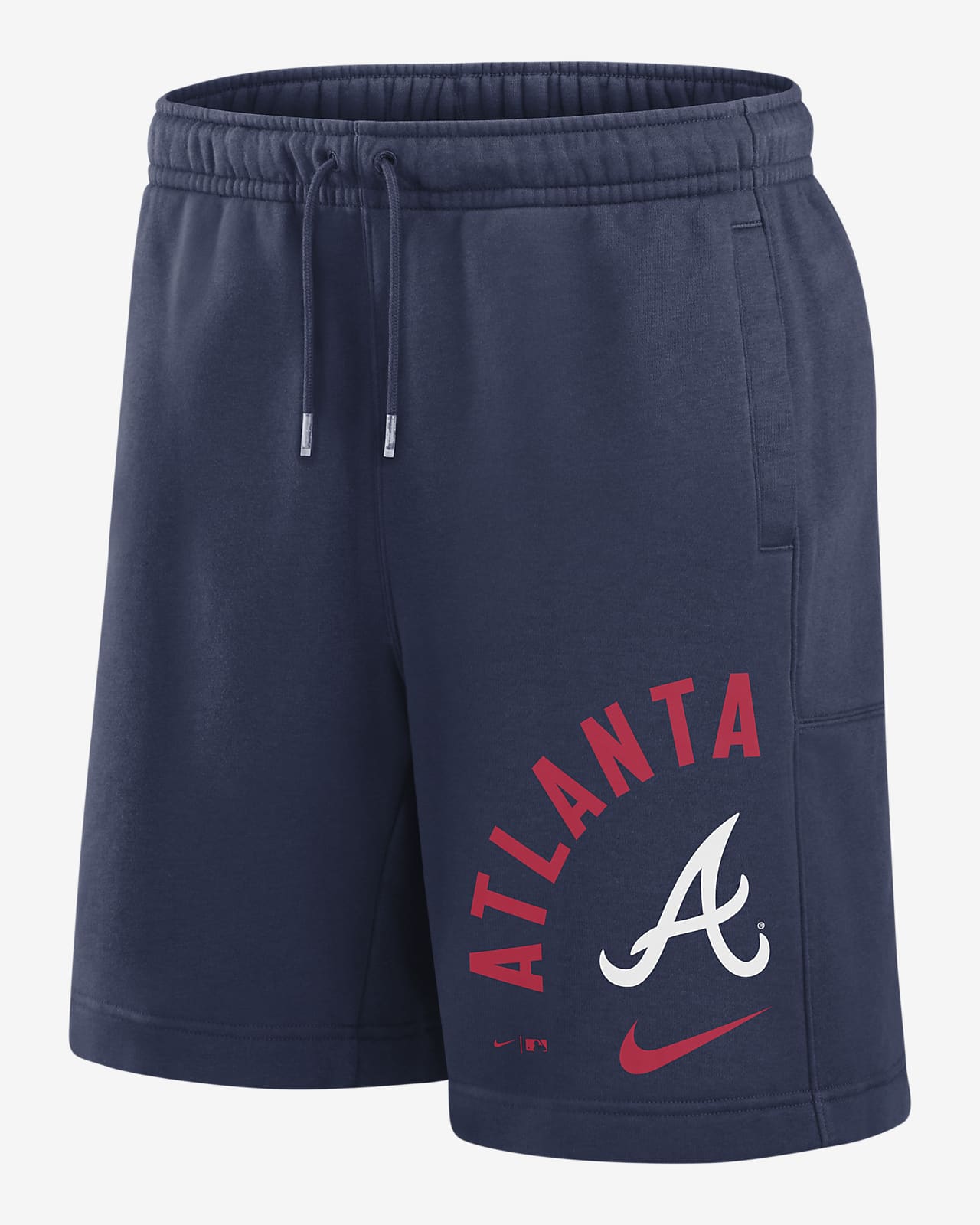 Atlanta Braves Arched Kicker Men's Nike MLB Shorts