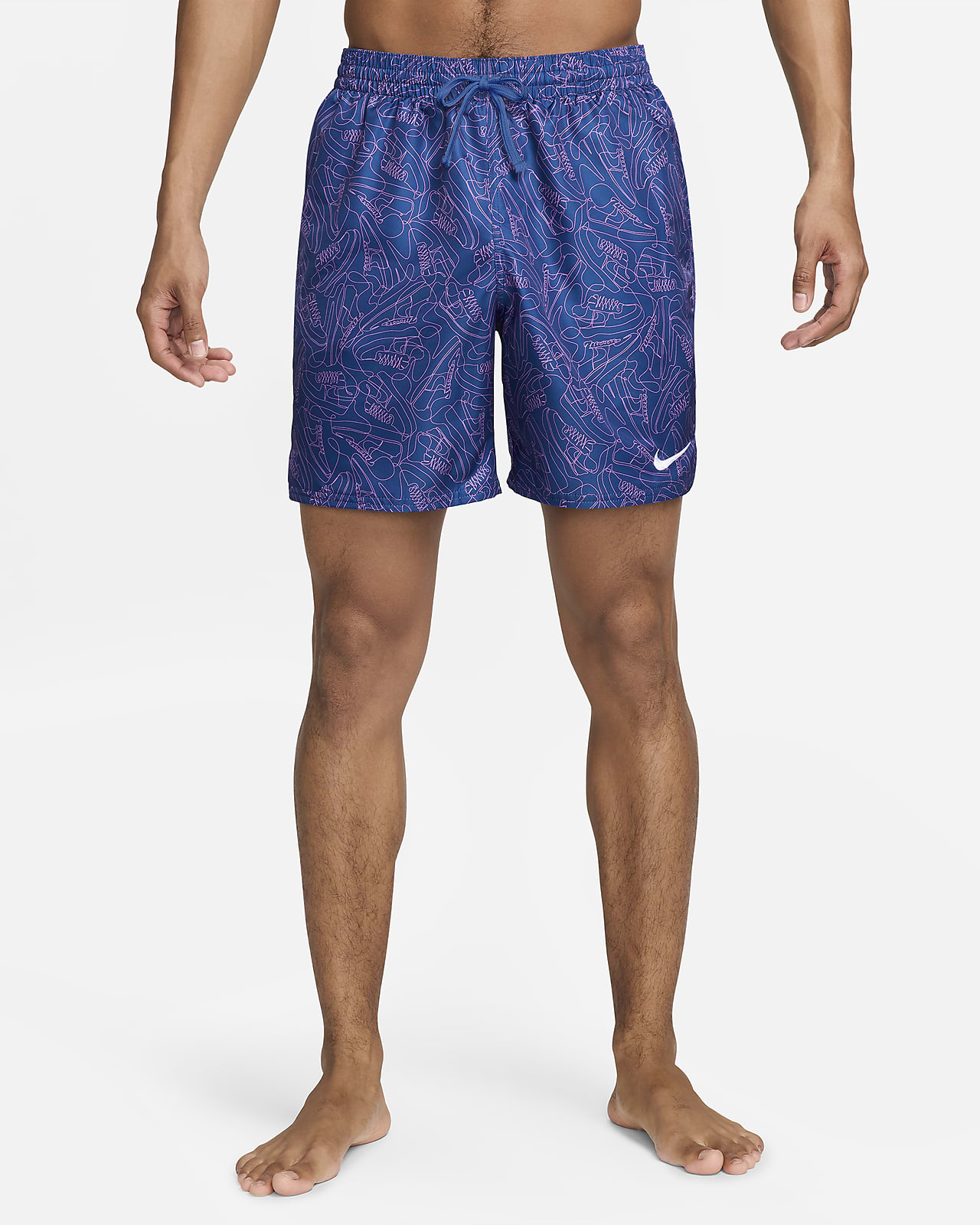 Shorts de vóleibol de 18 cm para hombre Nike Swim Sneakers