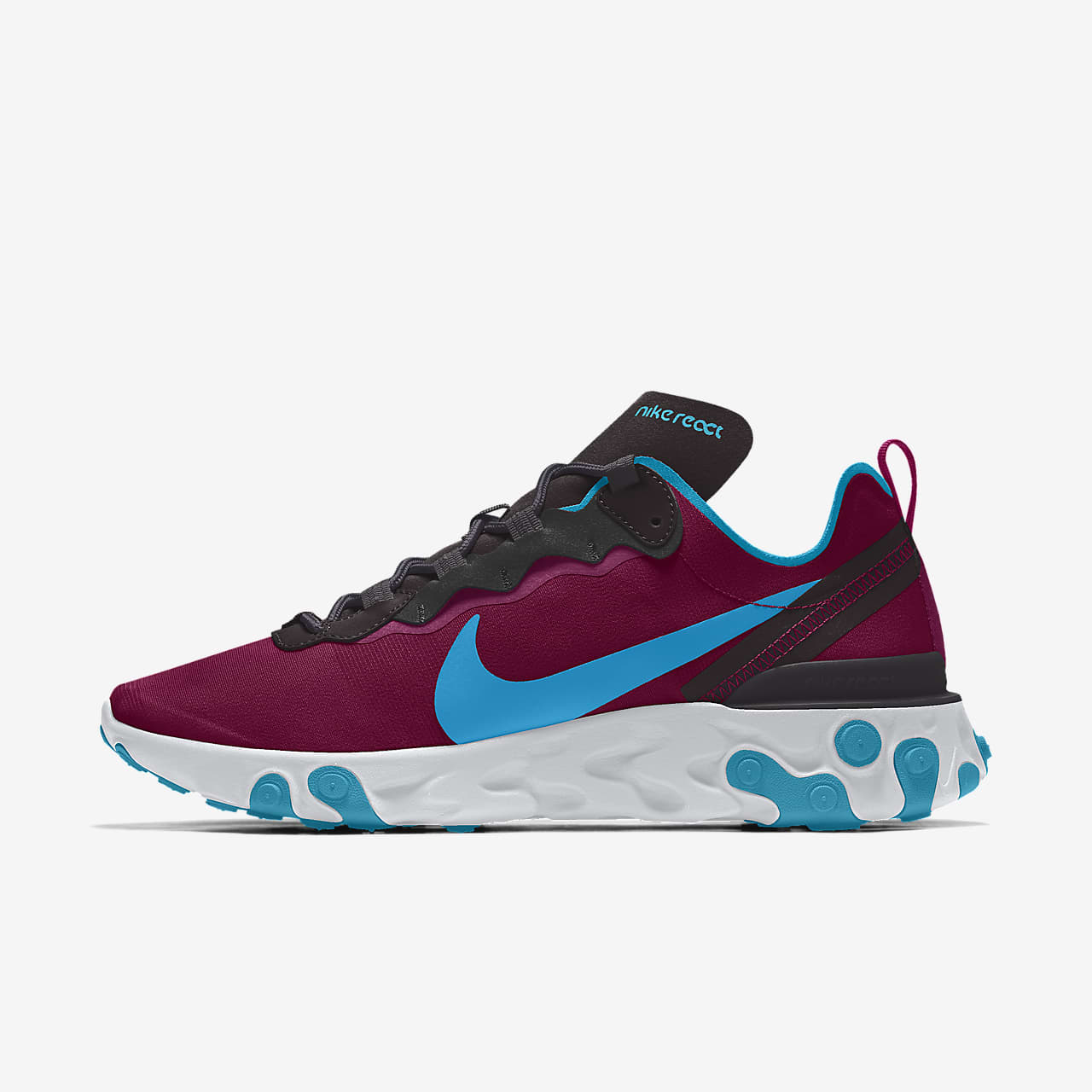 nike react element 55 lila